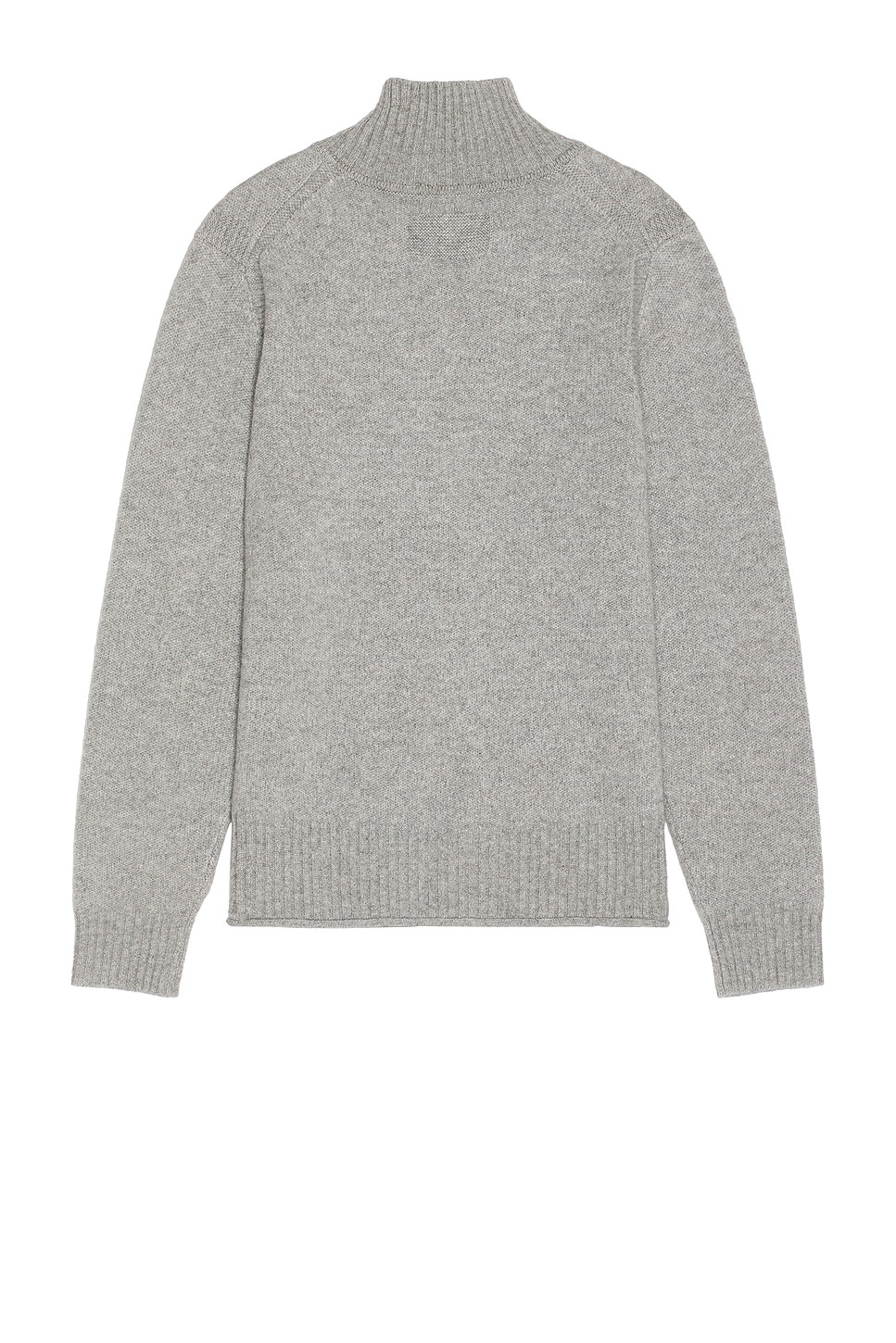 Half Zip Turtleneck Sweater in Cashmere - 2