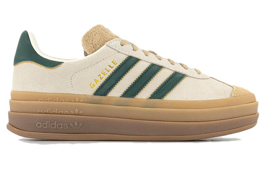 (WMNS) adidas Gazelle Bold 'Cream Collegiate Green' ID7056 - 2