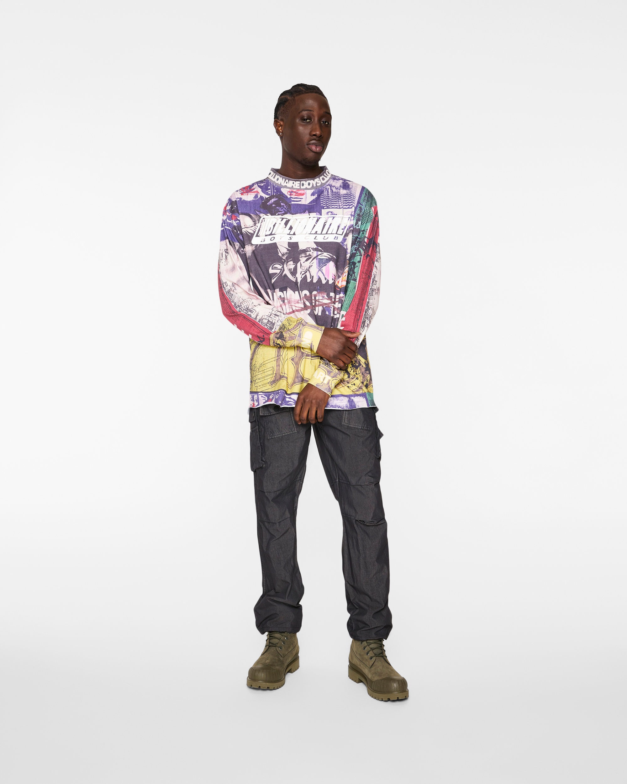 MOTTO JERSEY LONG-SLEEVE TEE - 3