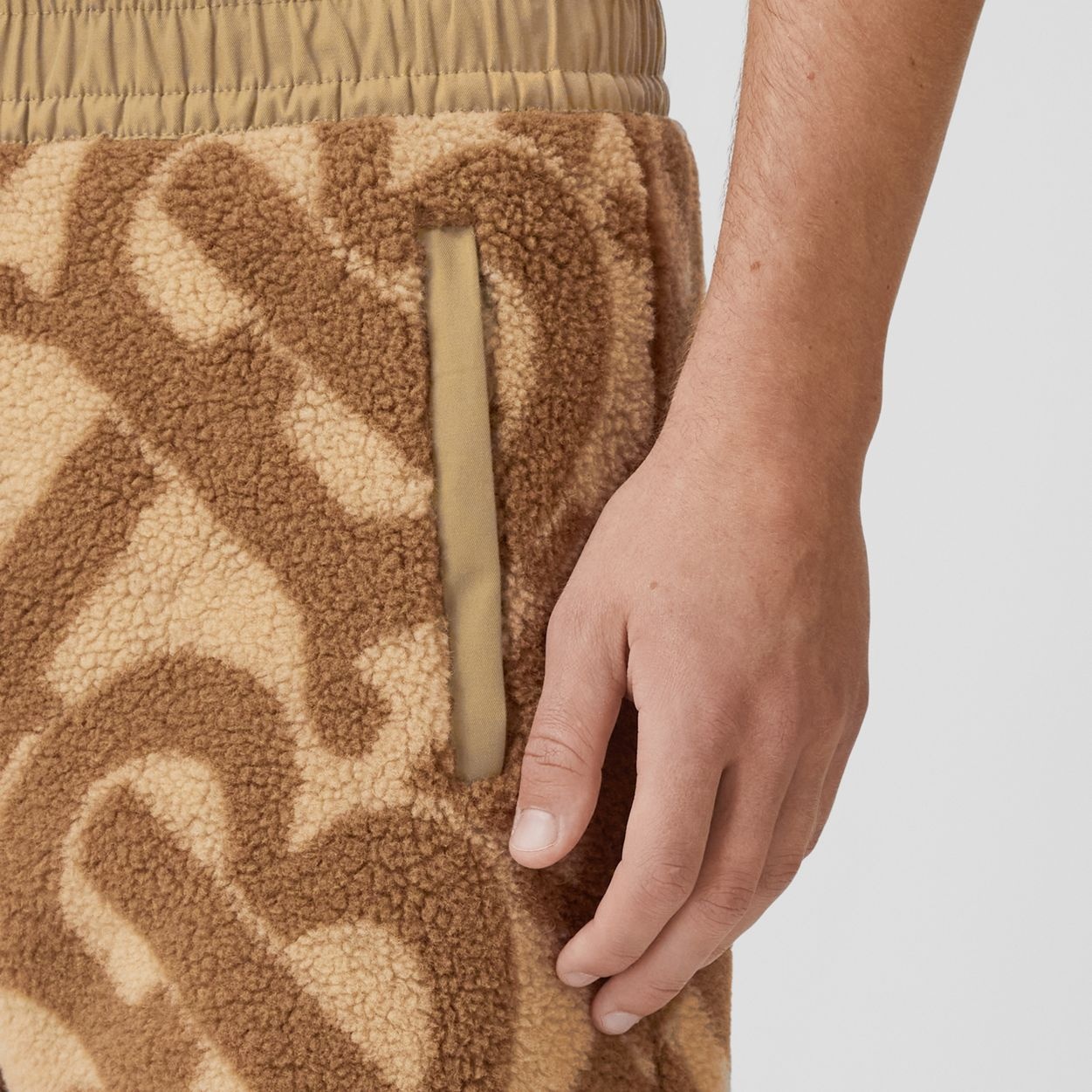 Monogram Fleece Jacquard Jogging Pants - 3