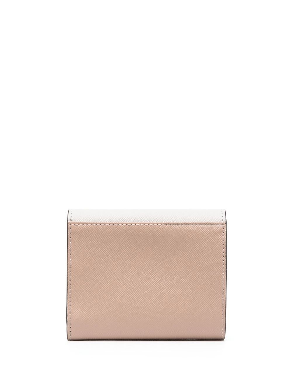 colour-block leather purse - 2