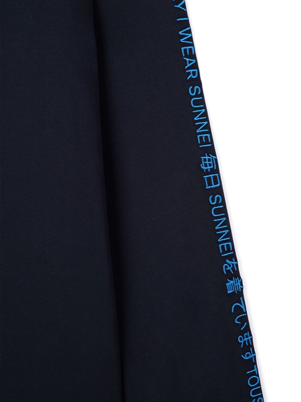 logo-embroidered T-shirt - 3