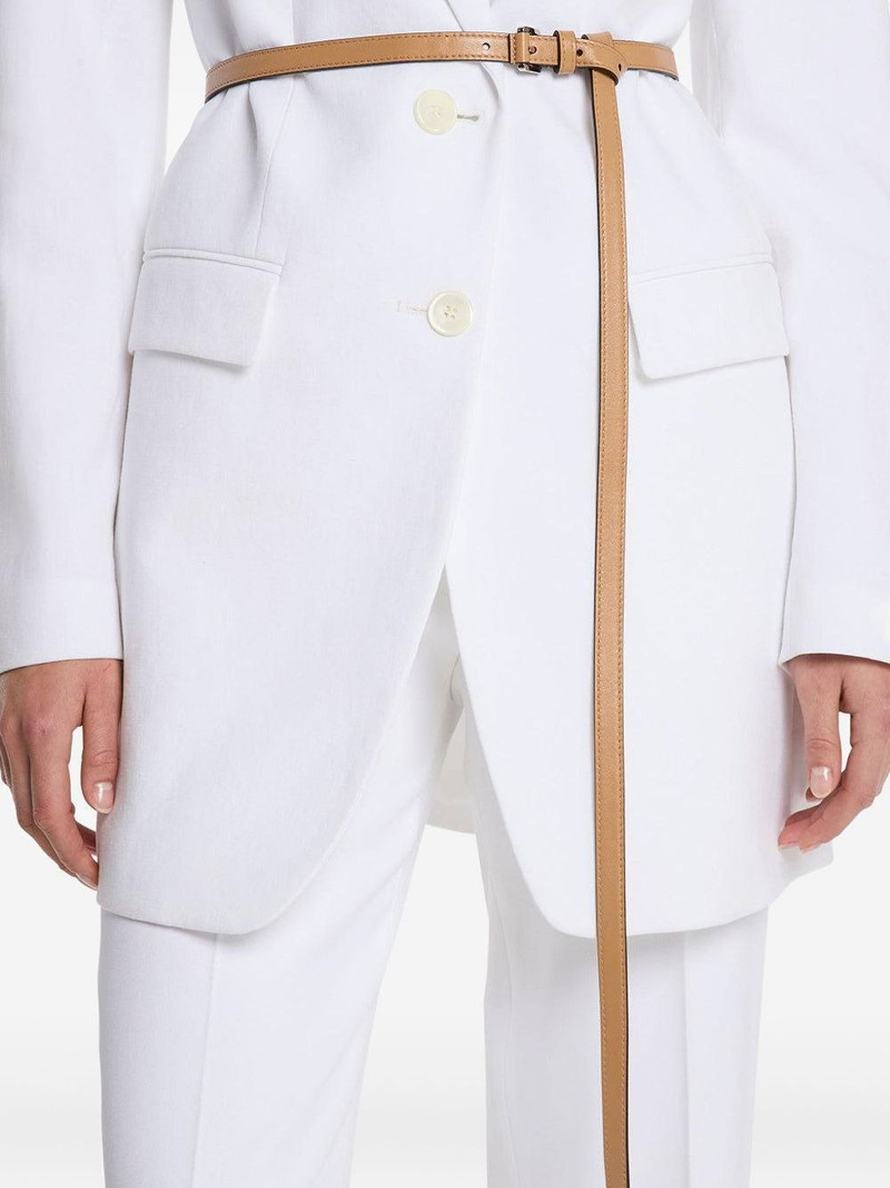 MICHAEL KORS COLLECTION leather knotted belt outlook