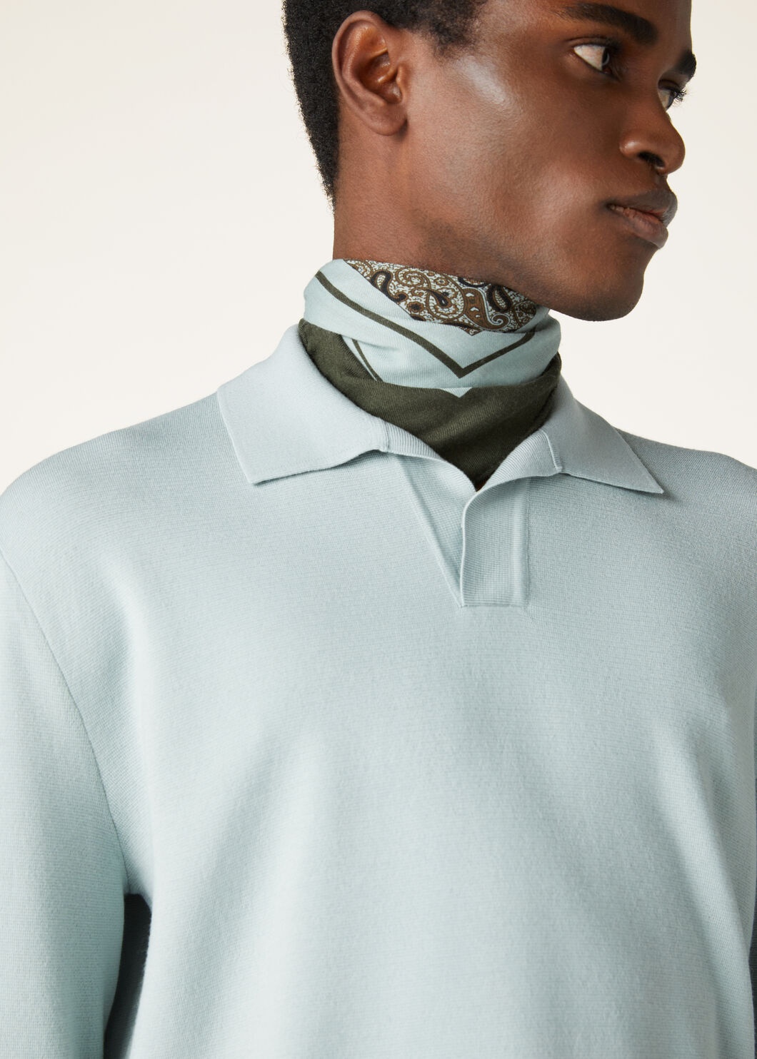 Buttonless Polo-shirt - 3