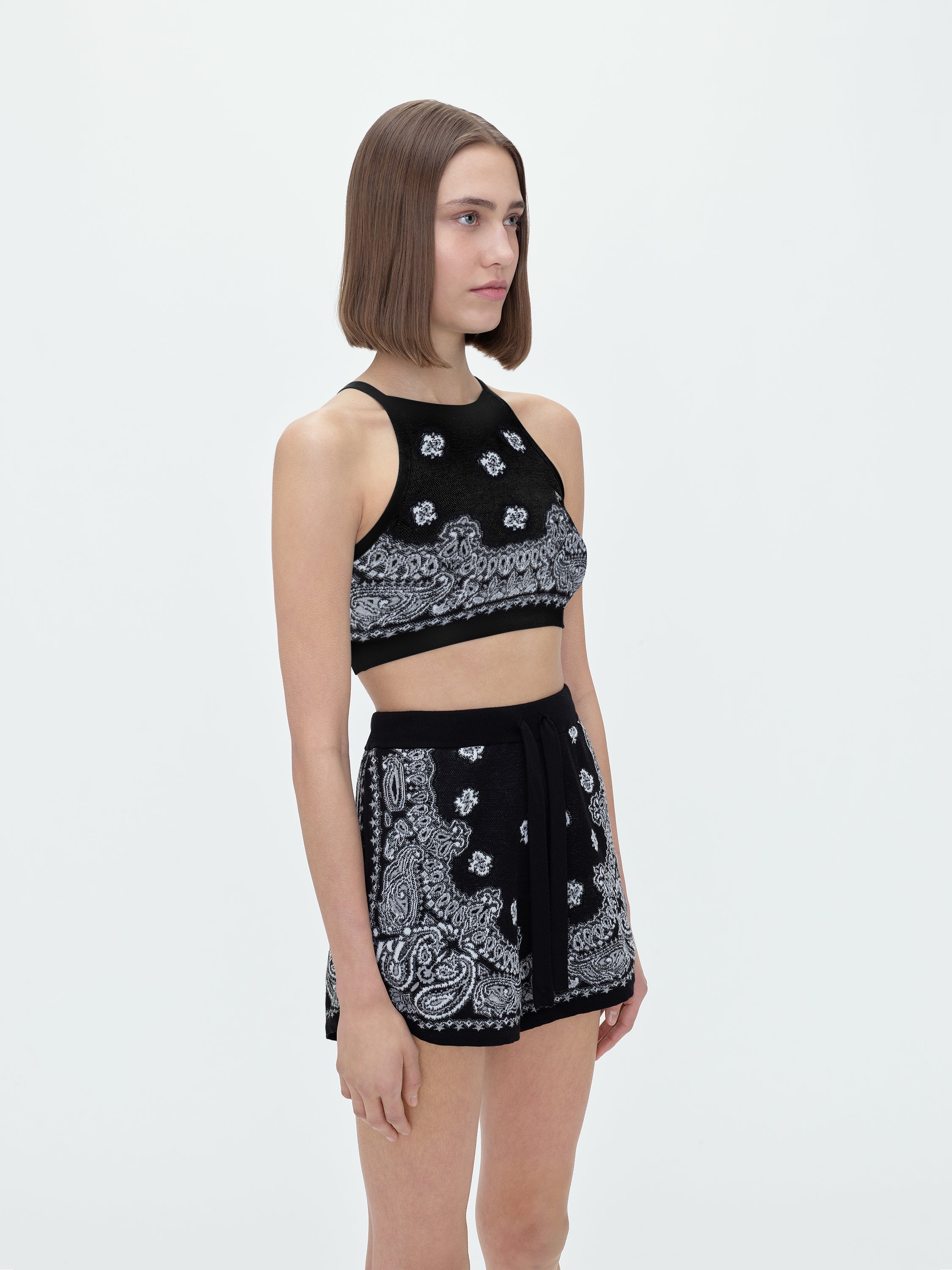 CROPPED BANDANA TANK - 4