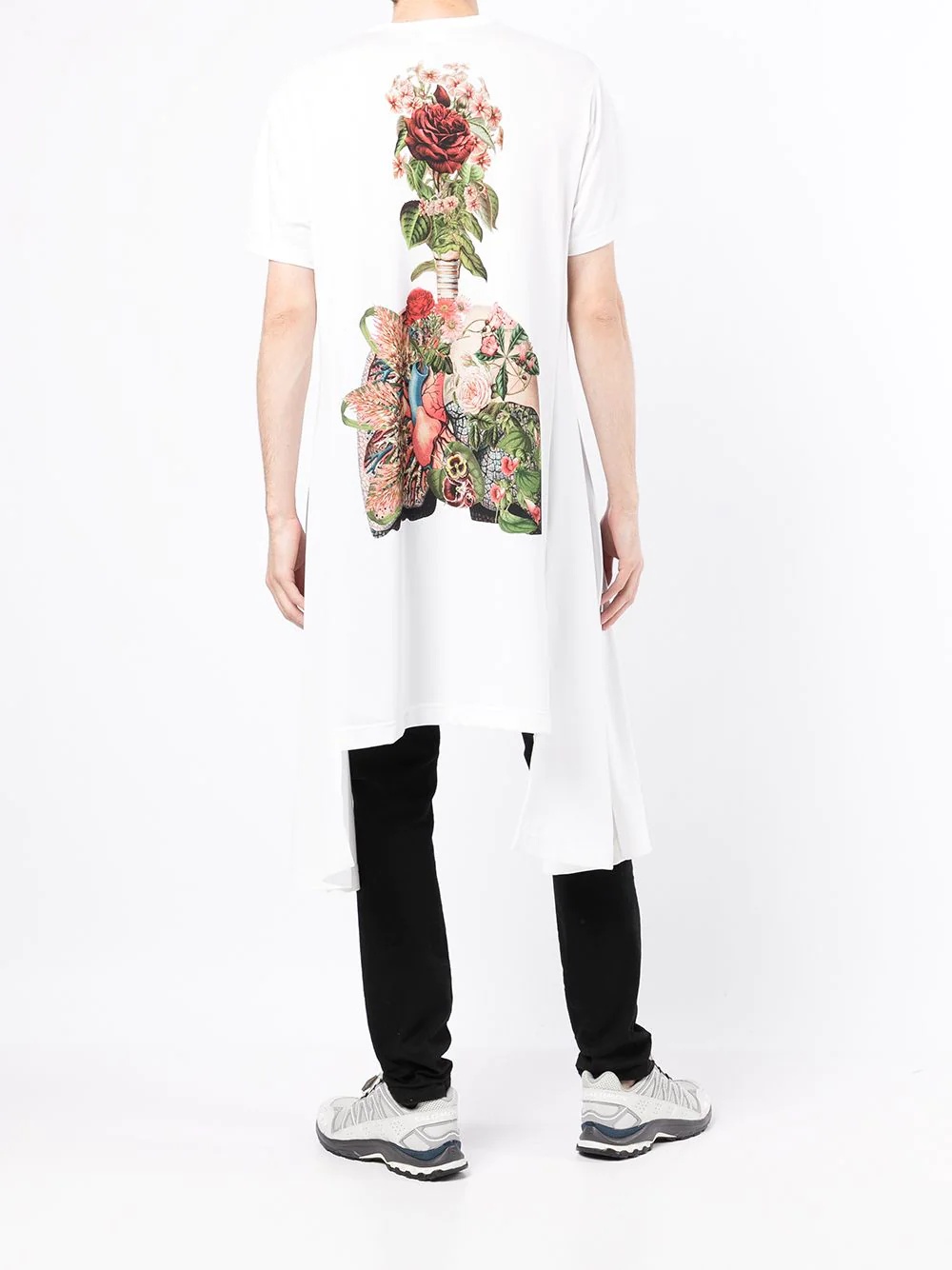 asymmetric oversized T-shirt - 2