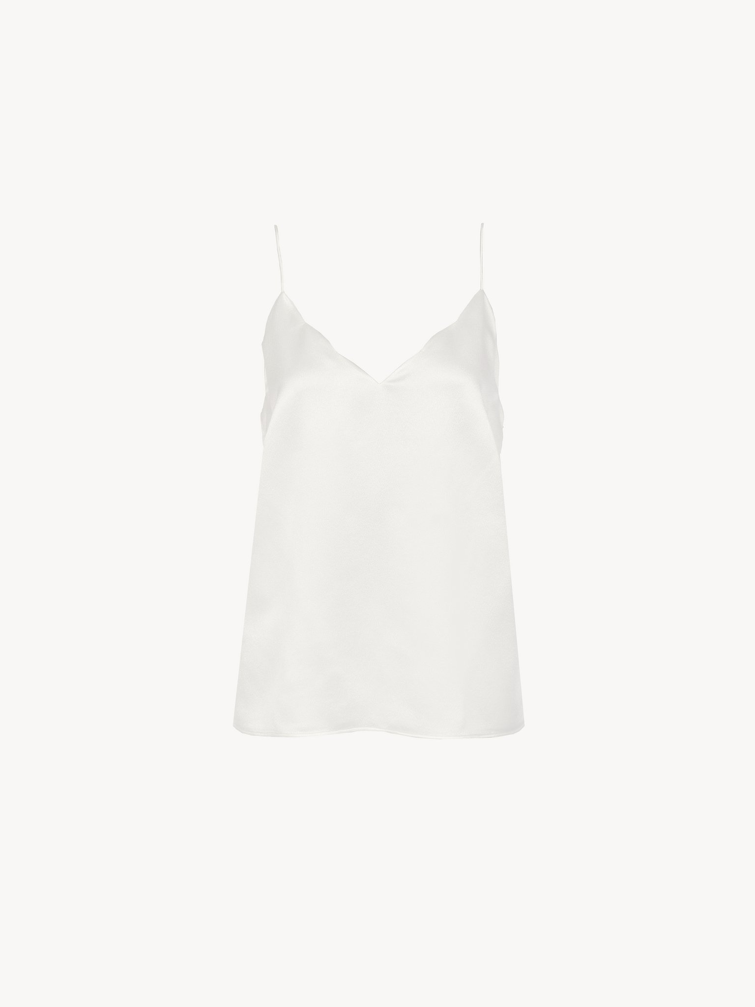 SCALLOP-EDGED SLEEVELESS TOP - 2