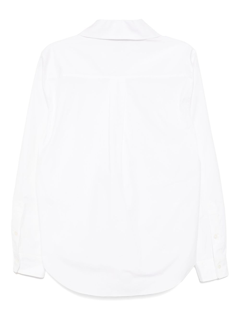 asymmetrical collar shirt - 2