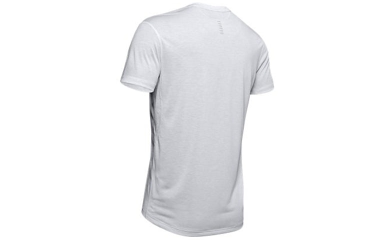 Men's Under Armour Streaker Series Running Sports Short Sleeve Gray 1326579-014 - 2