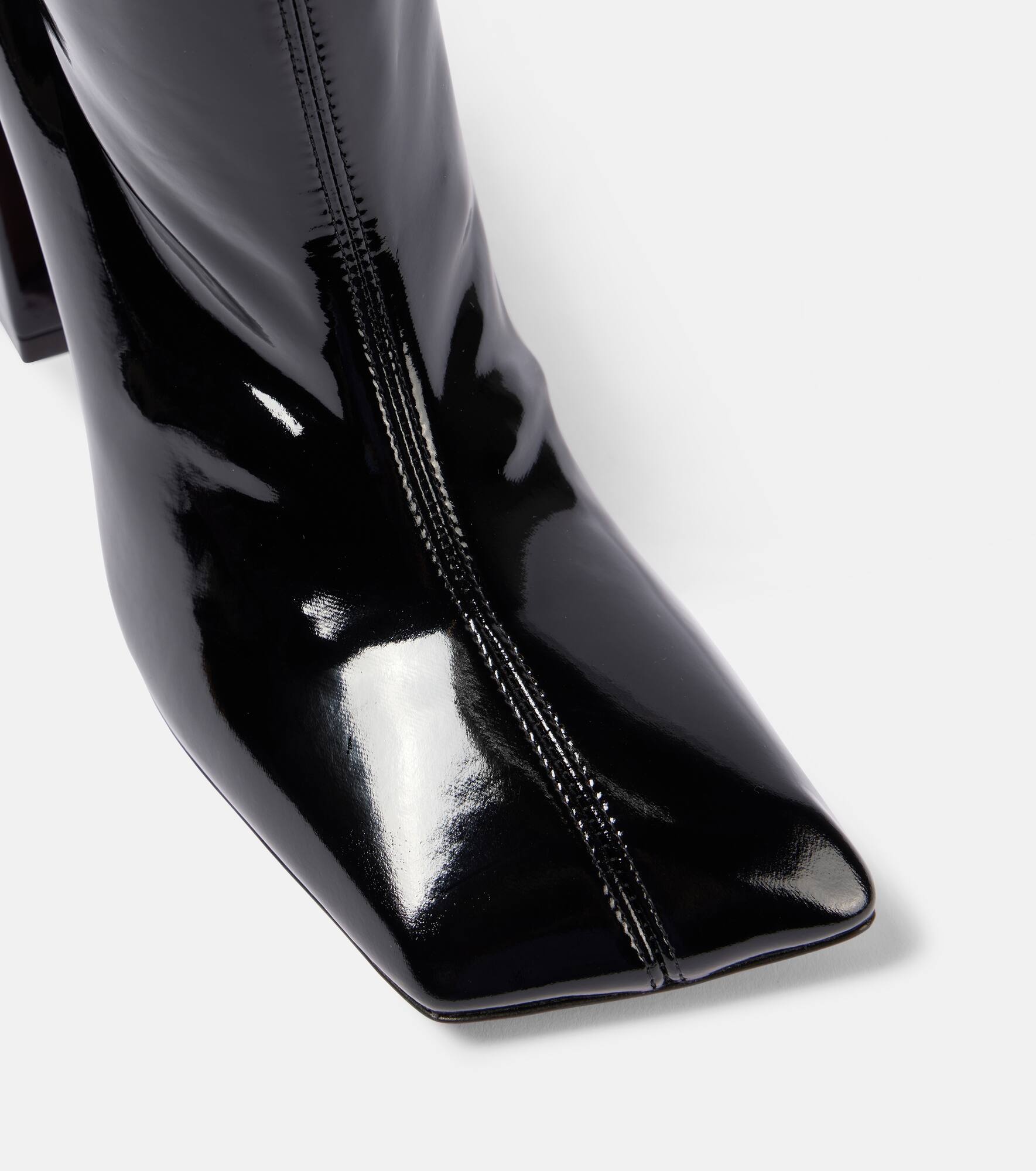 Marine 95 latex ankle boots - 5