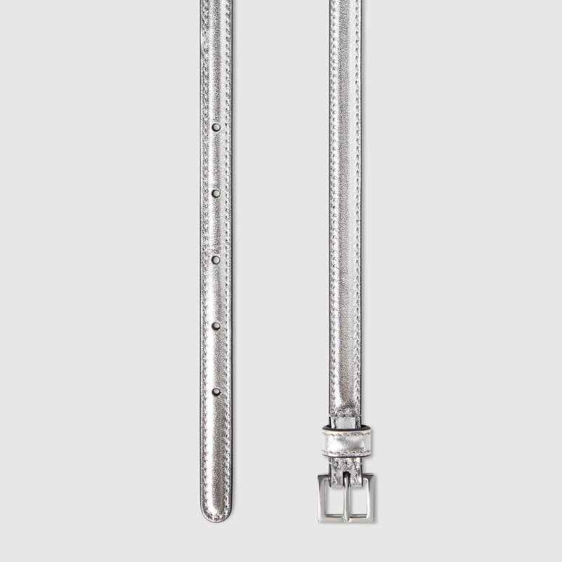 GUCCI Thin belt with crystal Horsebit outlook