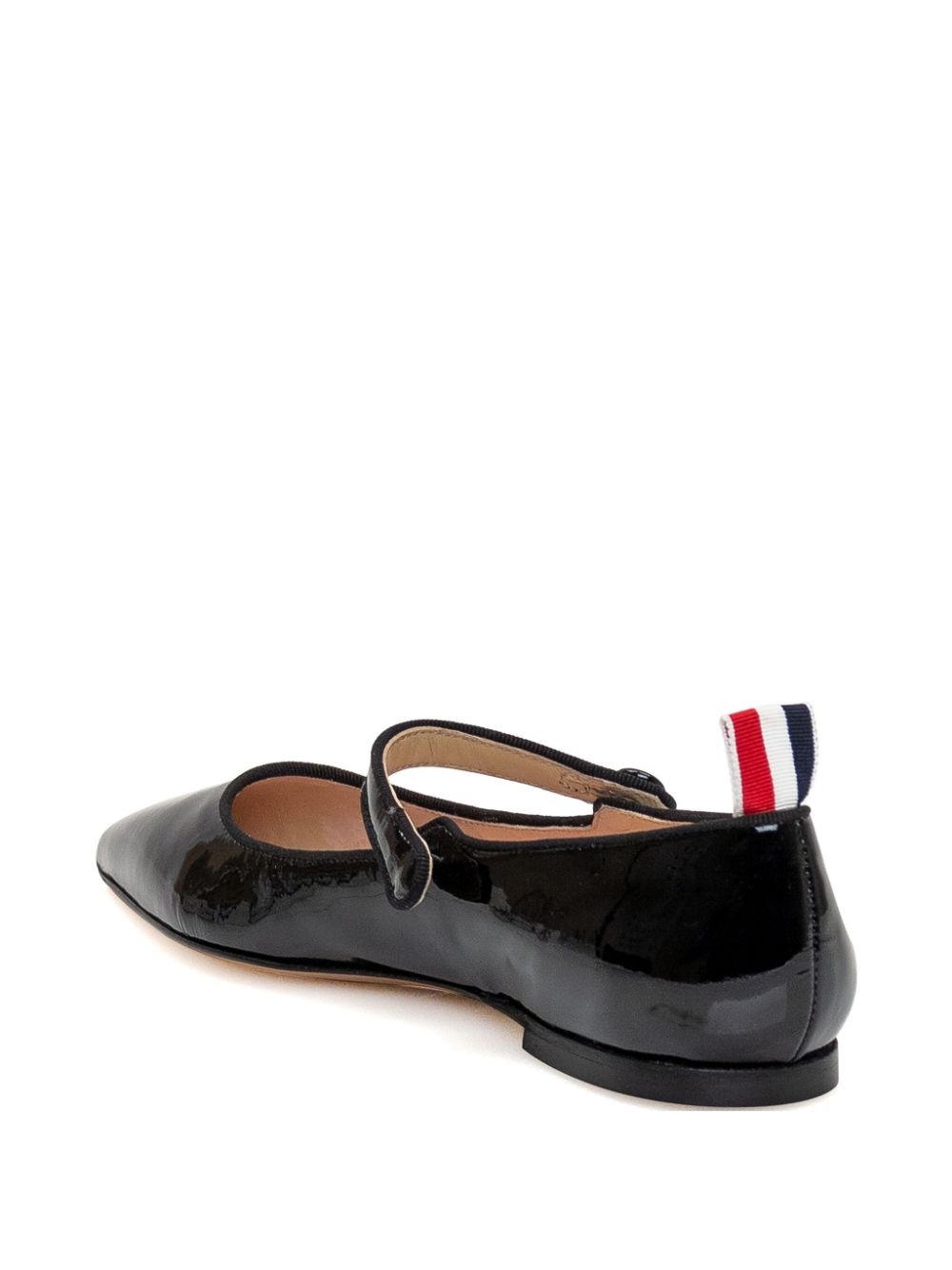 POINTED THOM JOHN FLAT IN SOFT PATENT LEATHER - 3