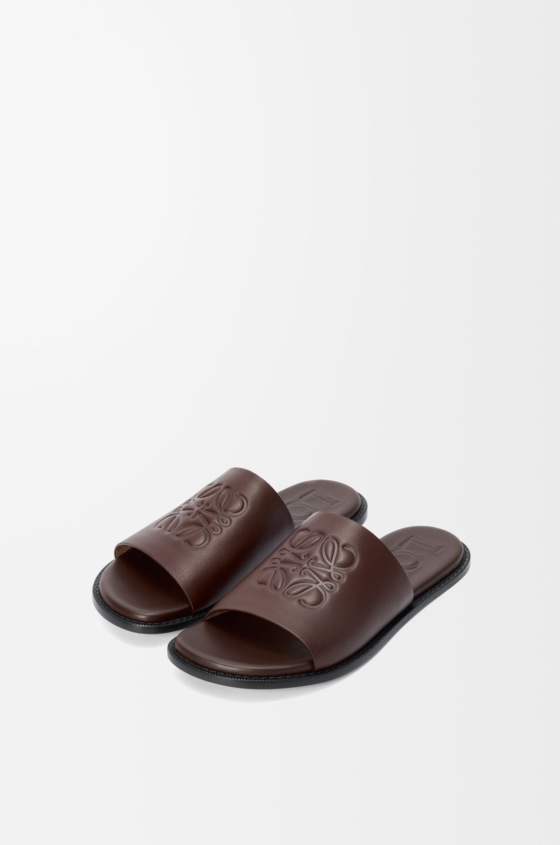 Flex Anagram slide in soft calfskin - 3