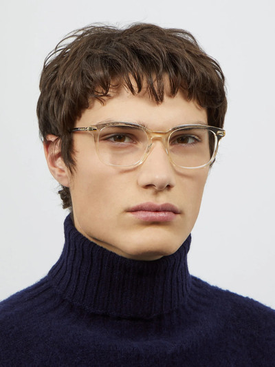 GUCCI Square-frame acetate glasses outlook