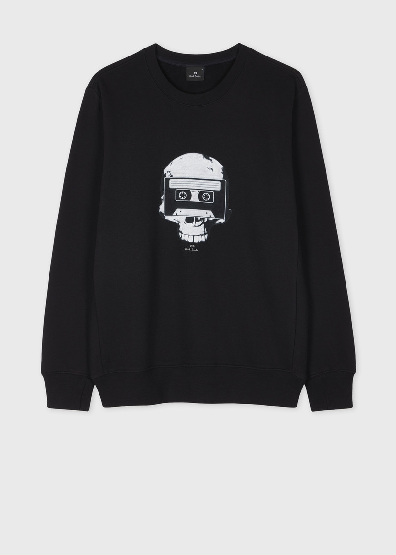 Black 'Skull Tape' Sweatshirt 1