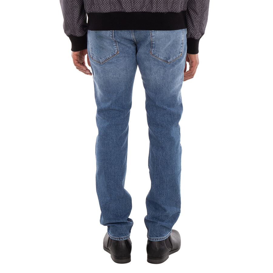 Emporio Armani Veining J06 Slim-Fit Denim Jeans - 5