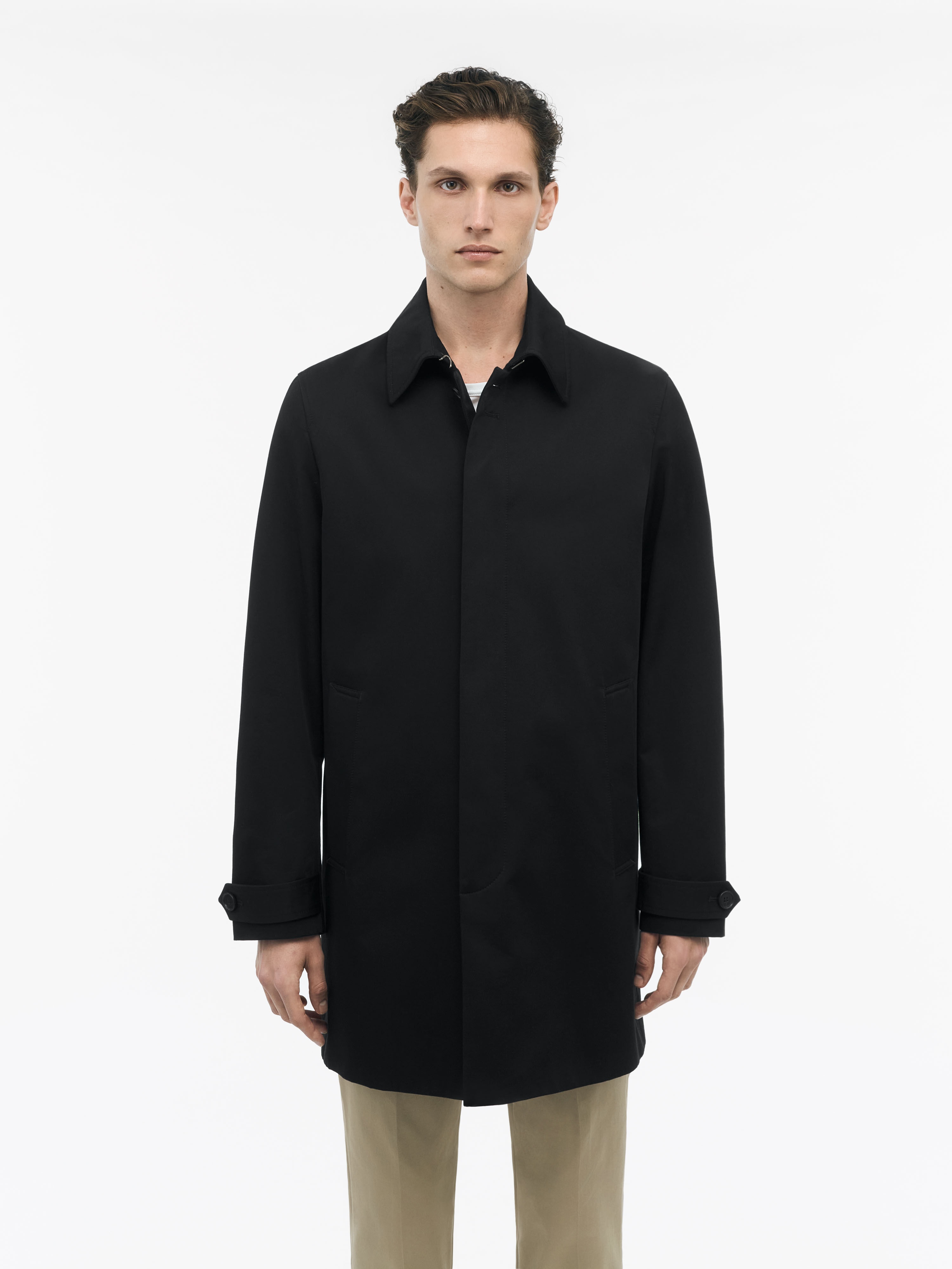 Cane Cotton Car Coat - 3