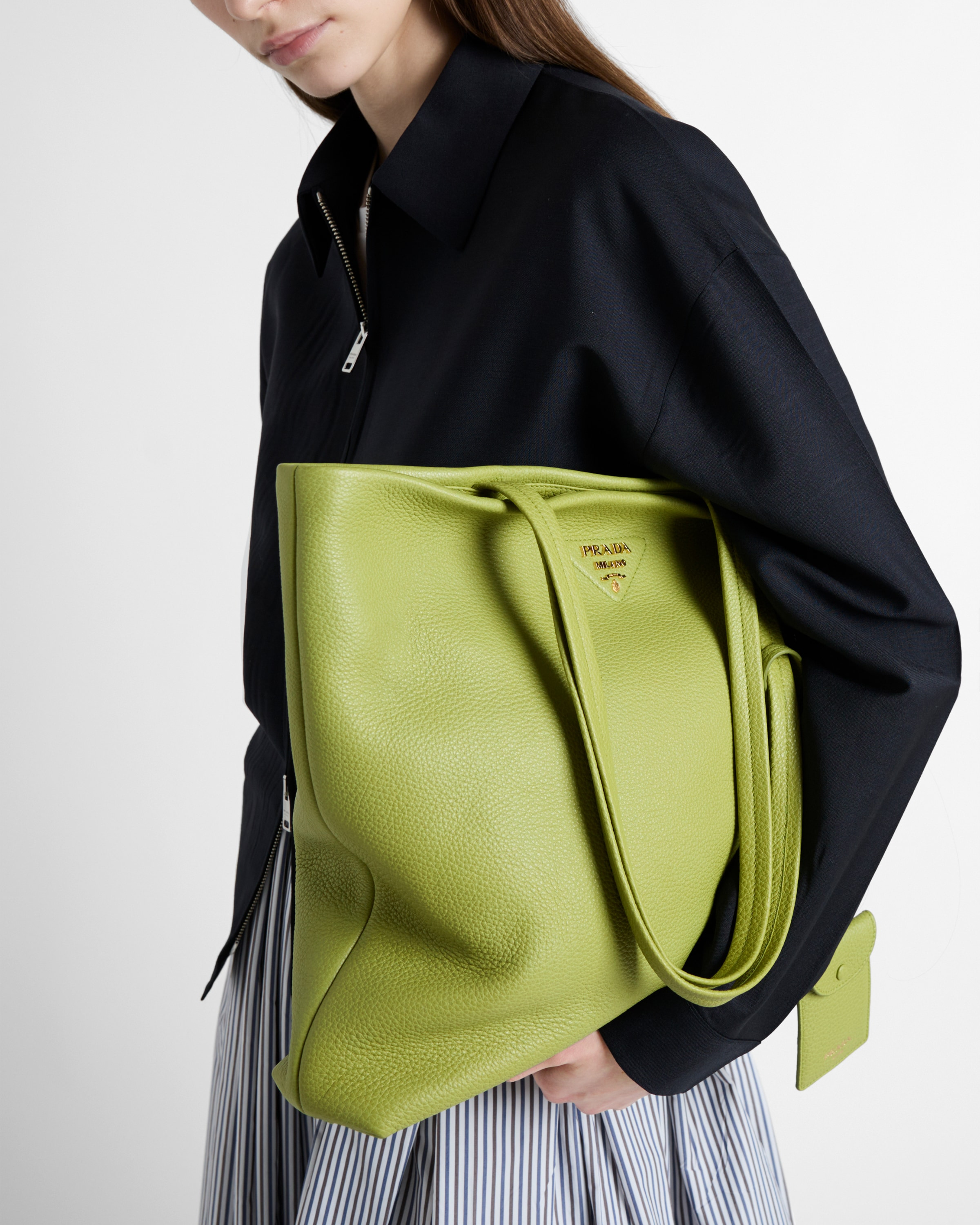 Large leather tote bag - 2