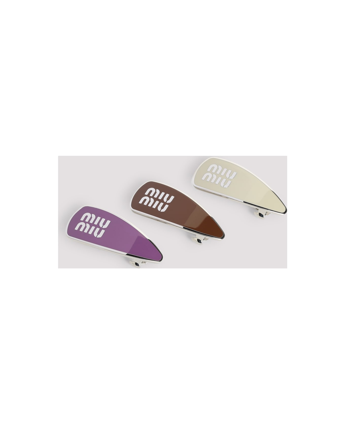 Miu Miu｜ (5IF092 2CT4 F0846) Miu Miu Hair Clip | REVERSIBLE