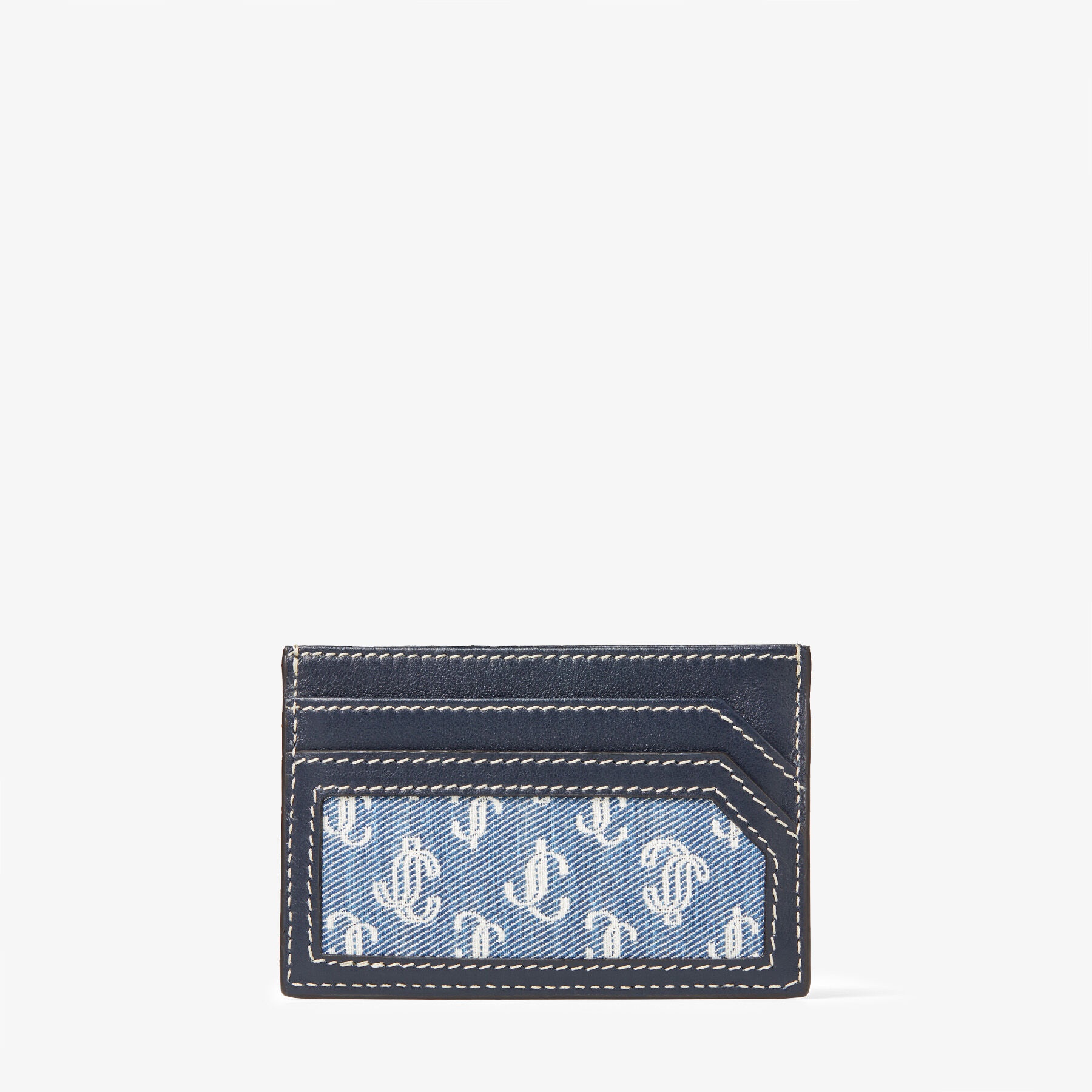 Dean
Denim JC Monogram Card Holder - 5
