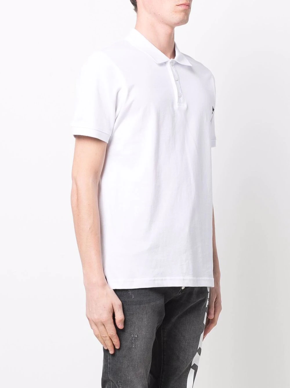 logo short-sleeve polo shirt - 3