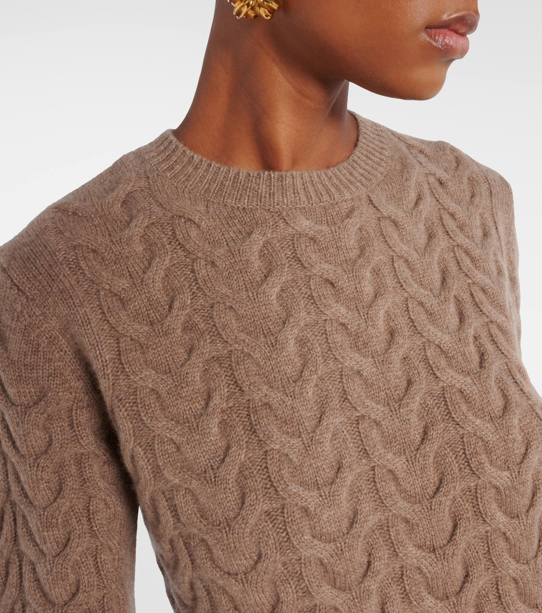 Aramis cable-knit cashmere sweater - 4
