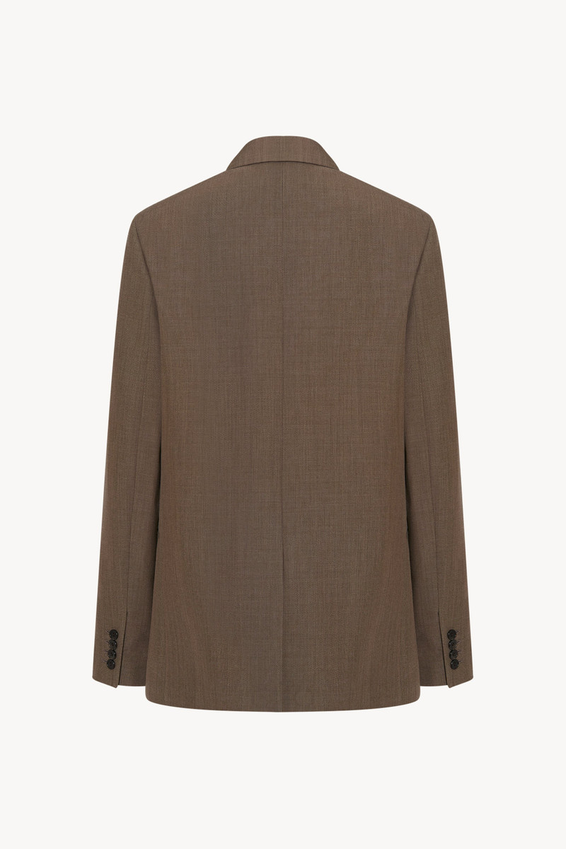 The Row Kimiko Jacket in Wool and Silk outlook