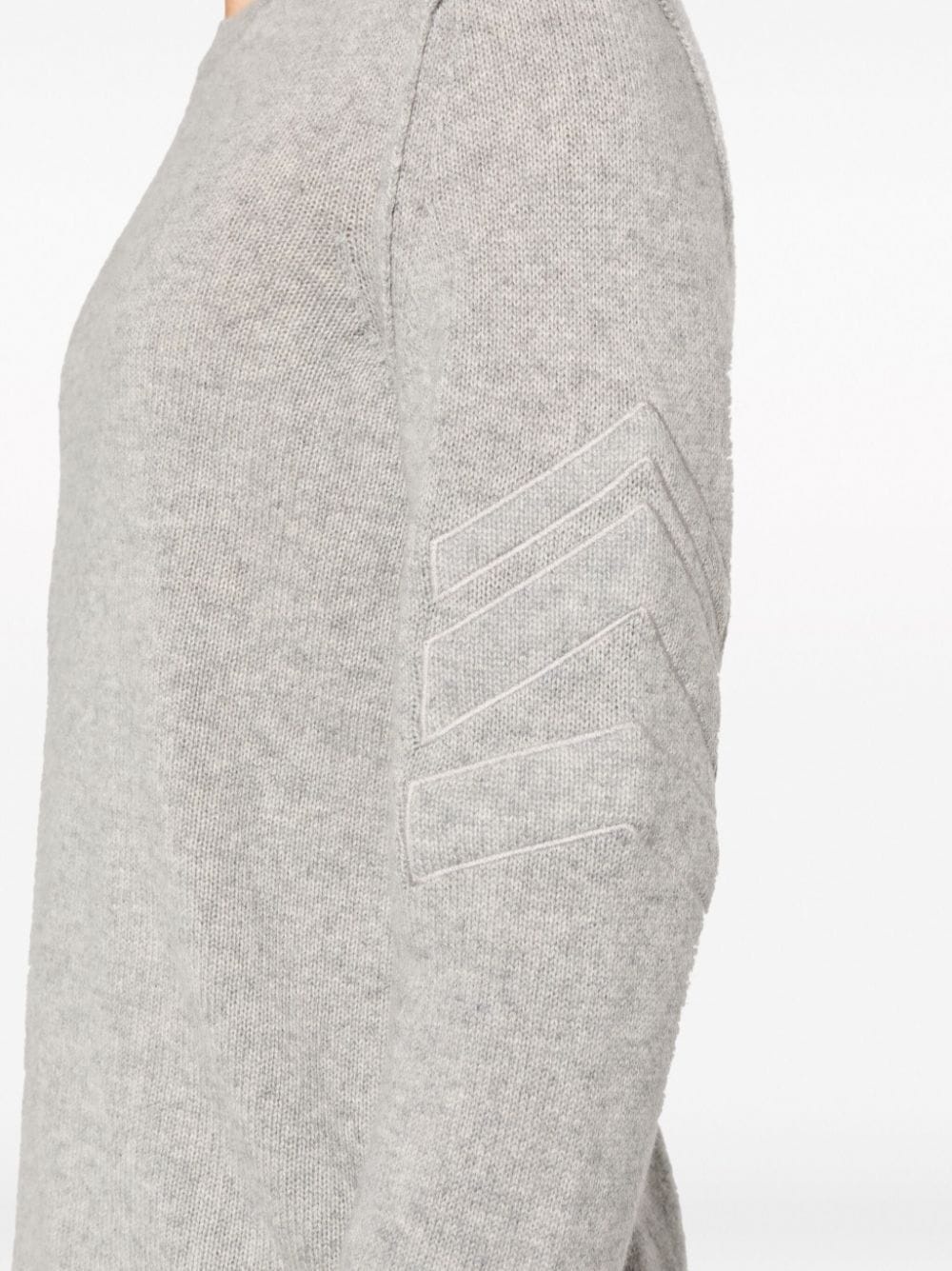 Kennedy logo-embroidered cashmere jumper - 6
