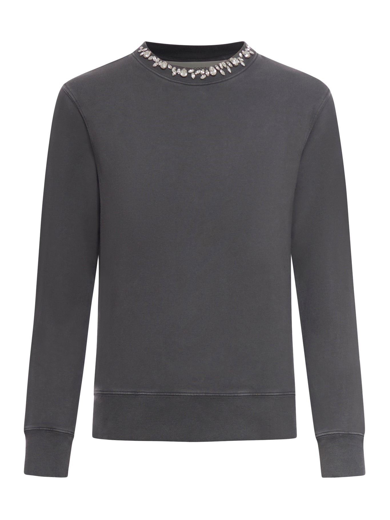 CRYSTAL-EMBELLISHED CREW-NECK SWEATSHIRT - 2