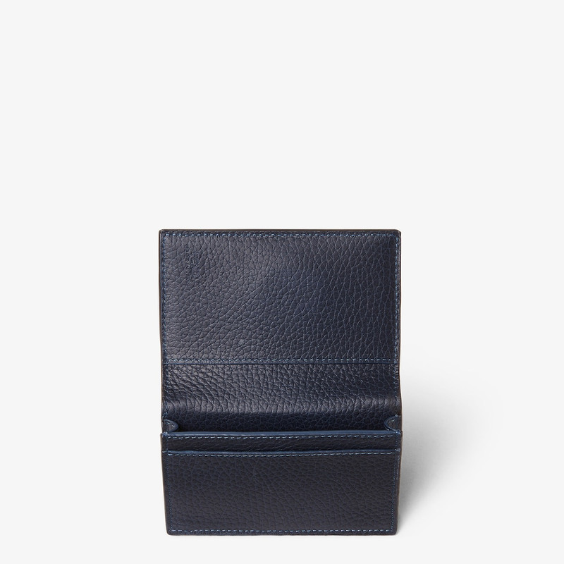 Colorblock Card Case Multicolor inlaid leather card case 3
