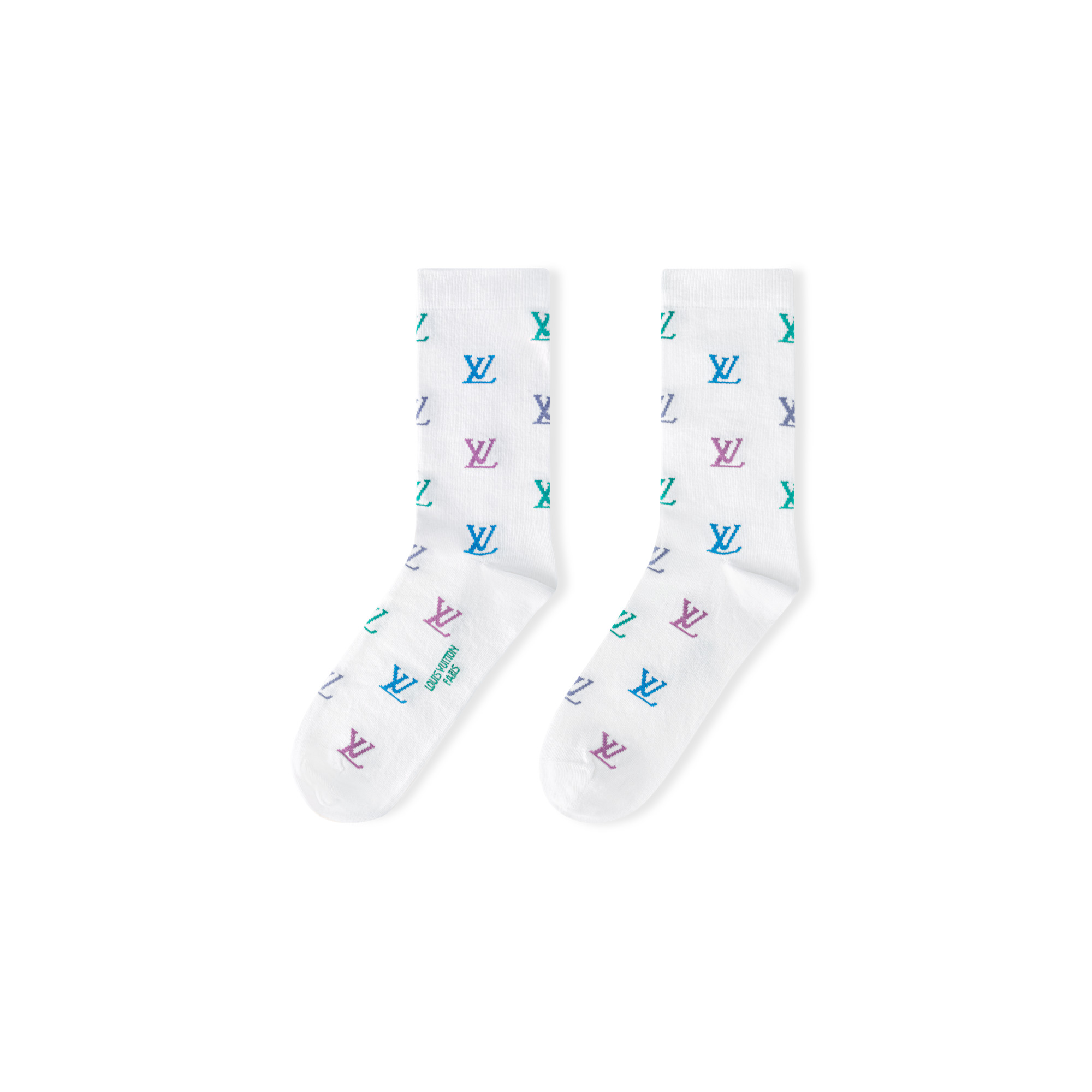 LV Blason Shading Socks - 3