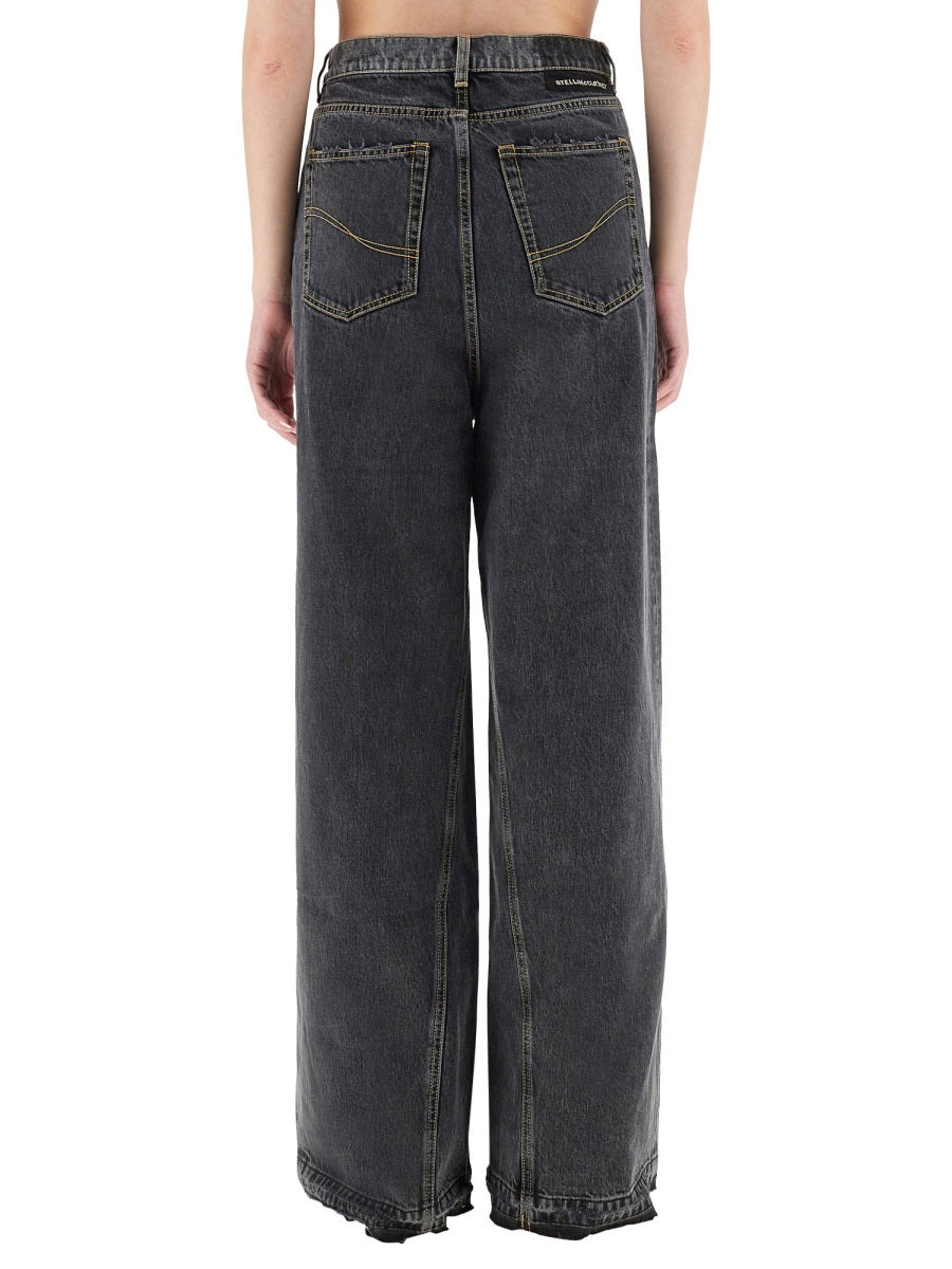 "Wide Leg" Jeans - 3