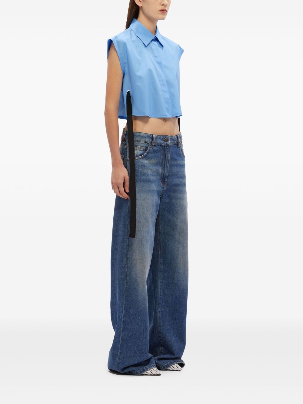 belted blouse - 2