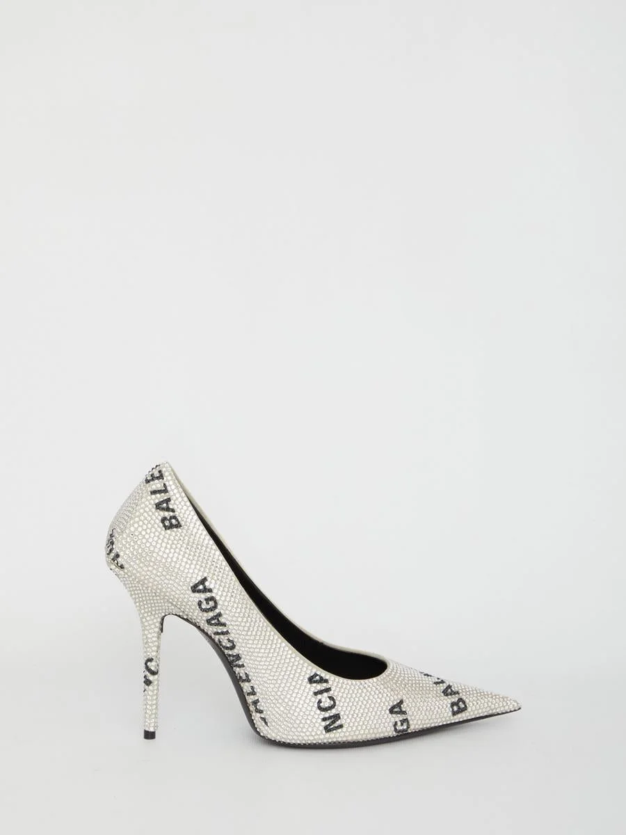 BALENCIAGA SQUARE KNIFE PUMPS - 1