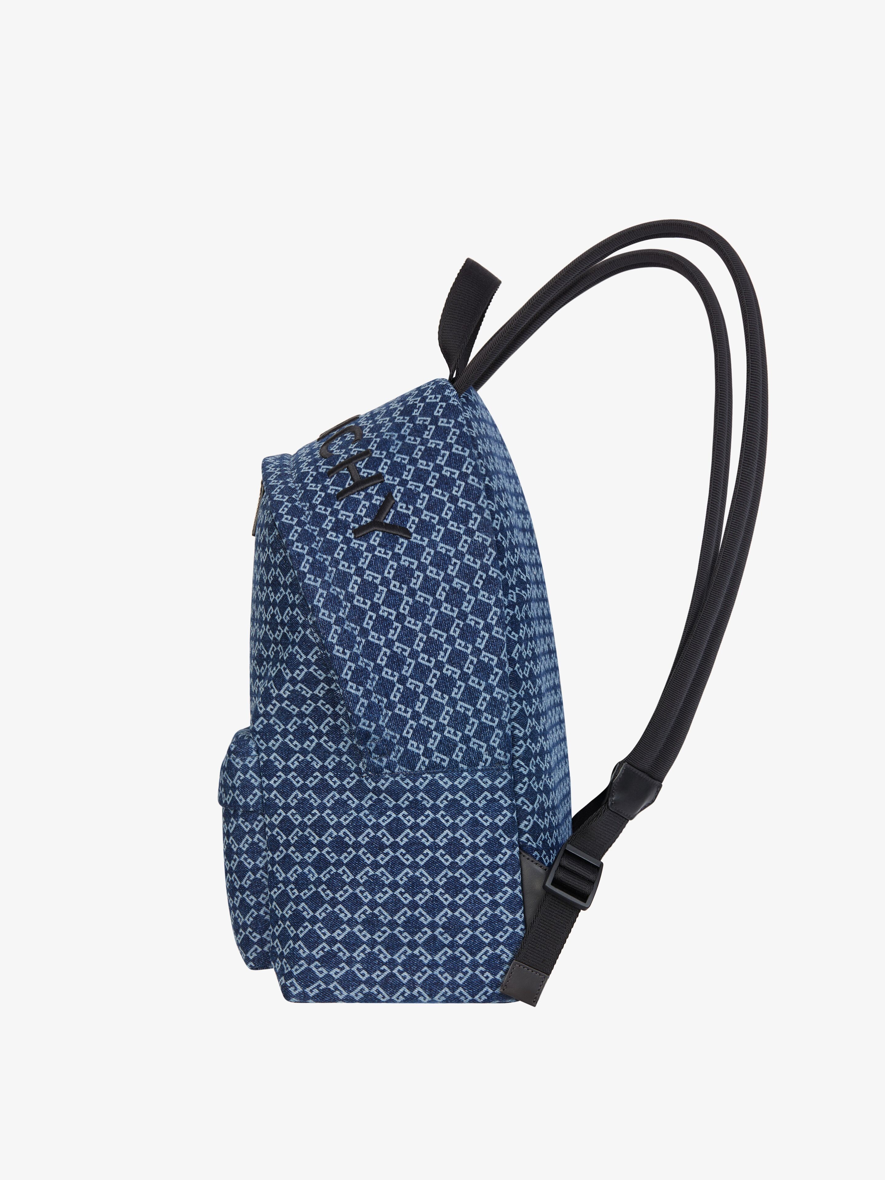 ESSENTIAL U BACKPACK IN MONOGRAM 72 DENIM - 3