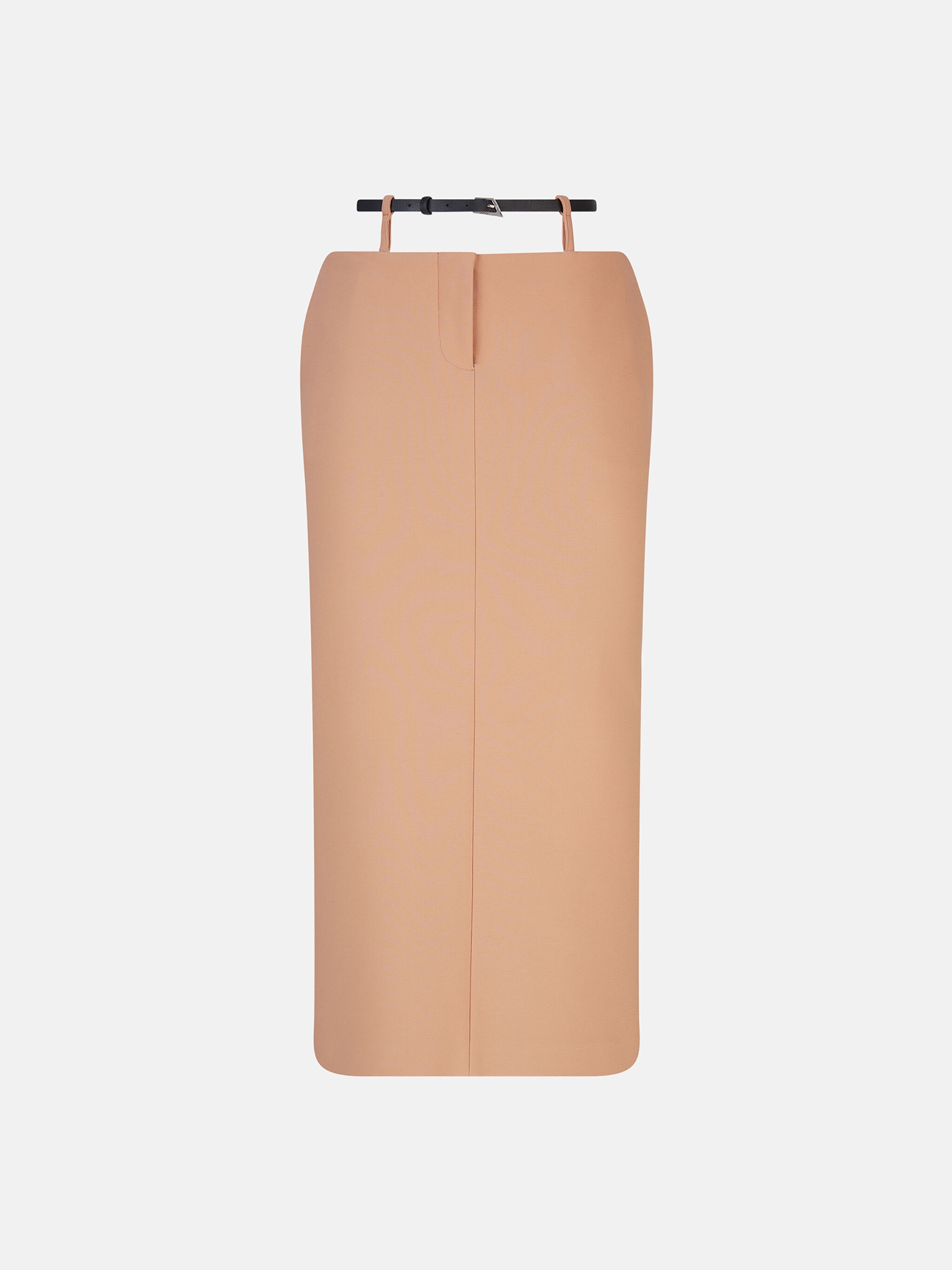 NUDE MIDI SKIRT - 1