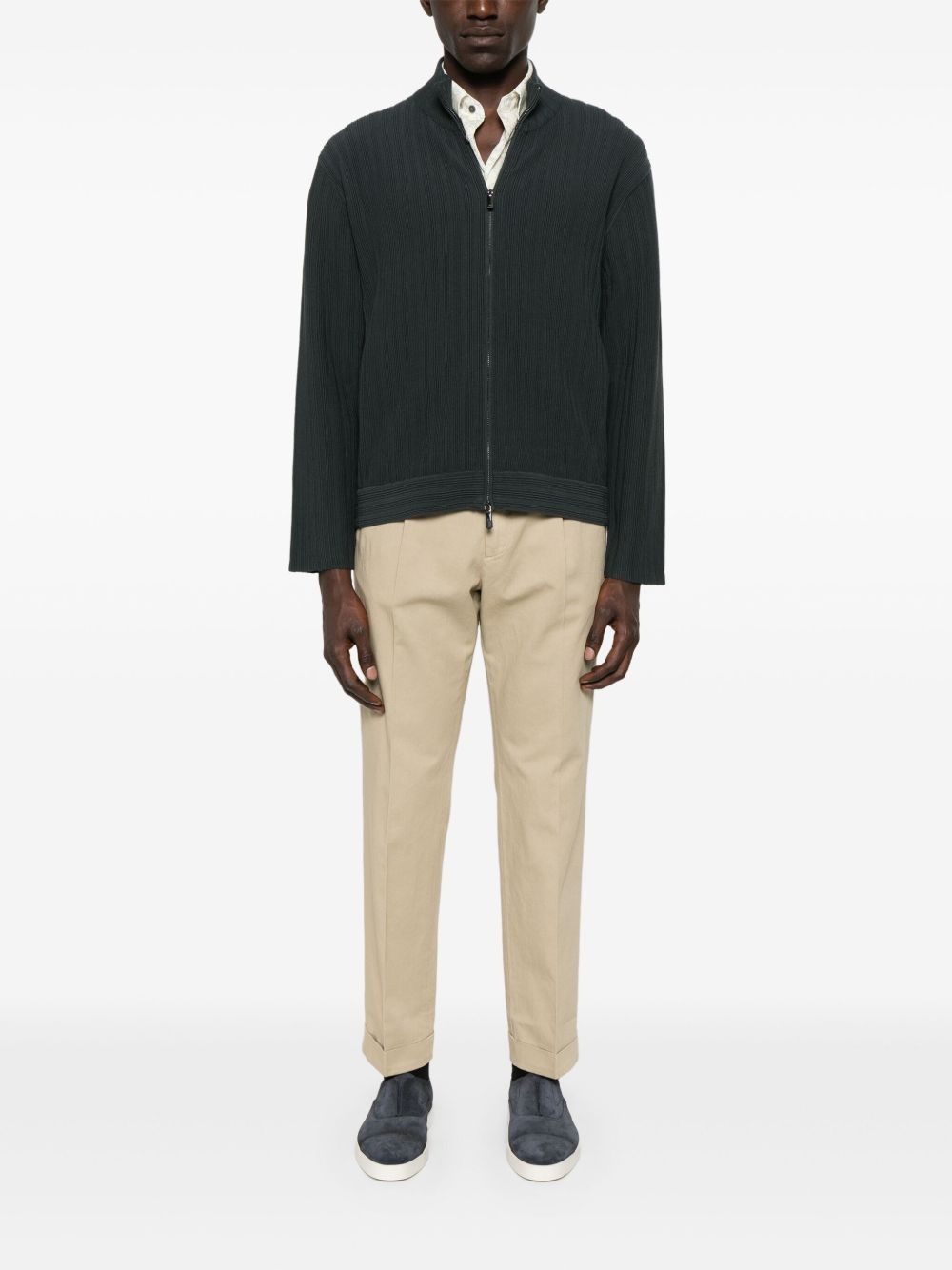 textured jacket - 2