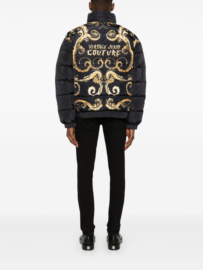 VERSACE JEANS COUTURE logo-print jacket outlook