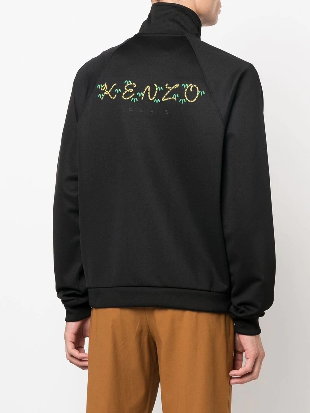 logo zipped sweatshirt - 4