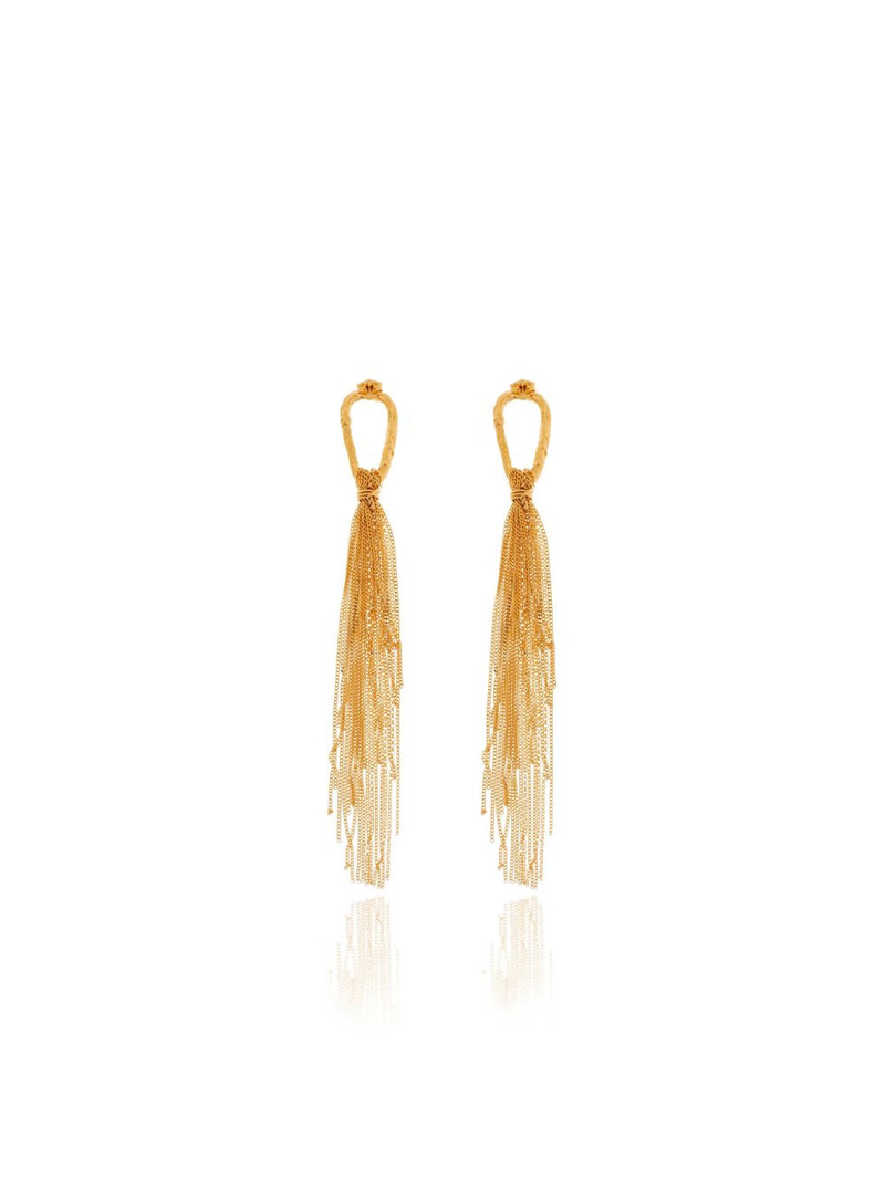 chain tassel earrings 3