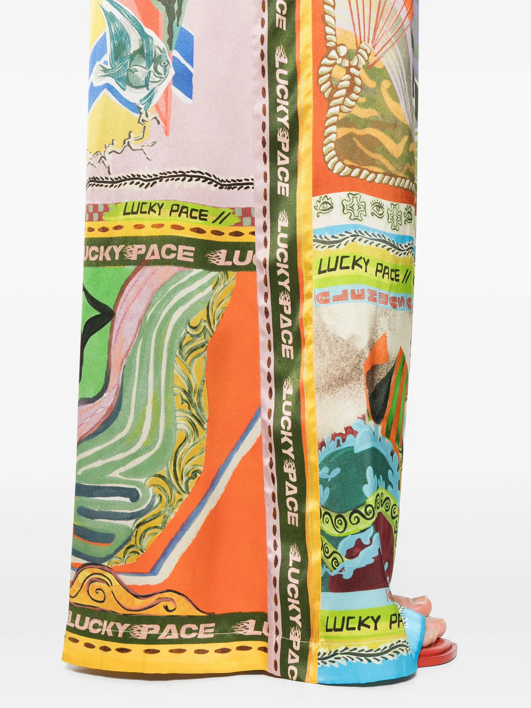 Lucky Pace Silk Pants - 5