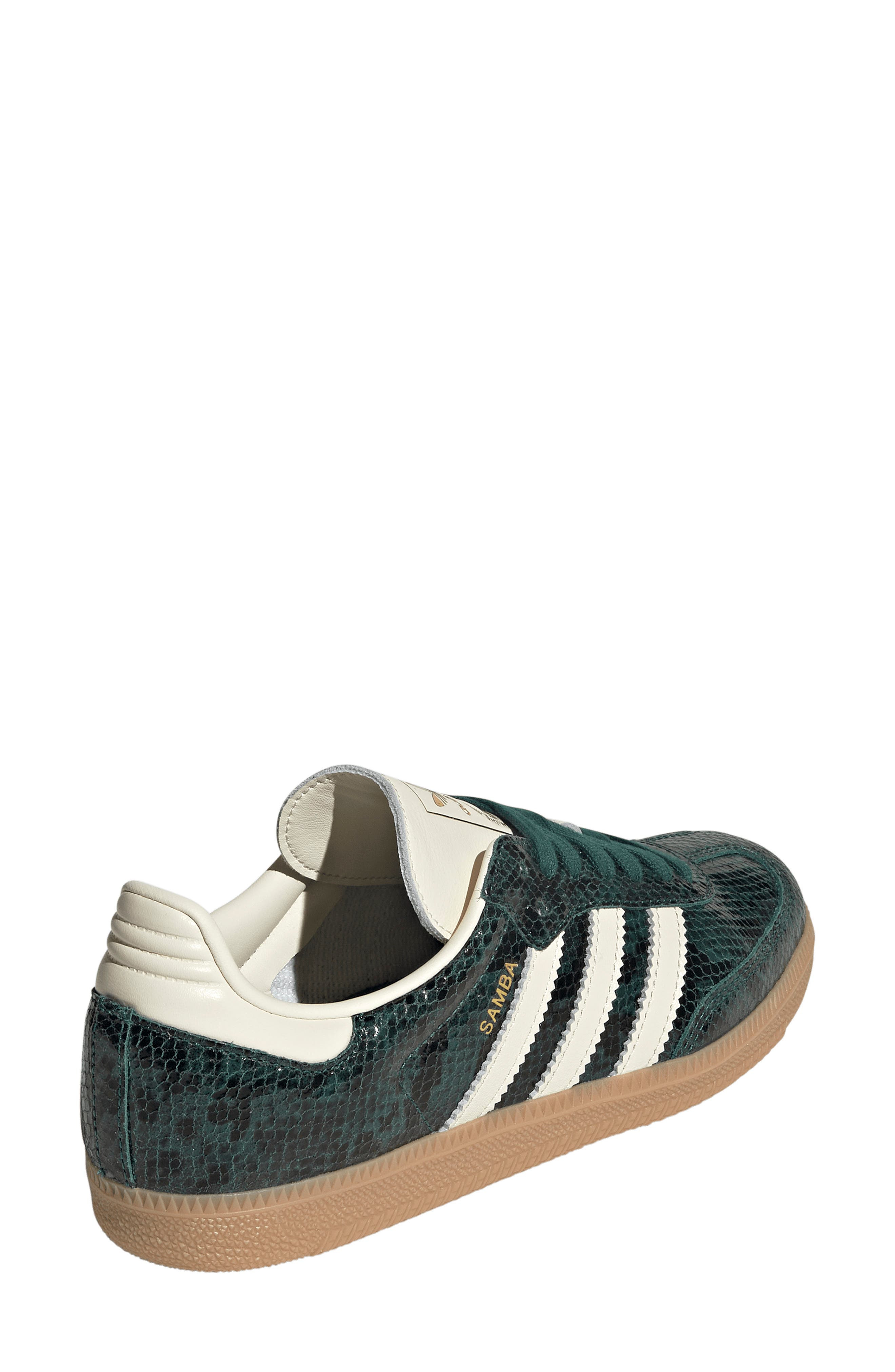 adidas Gender Inclusive Samba OG Sneaker in Green/White/Green at Nordstrom - 2