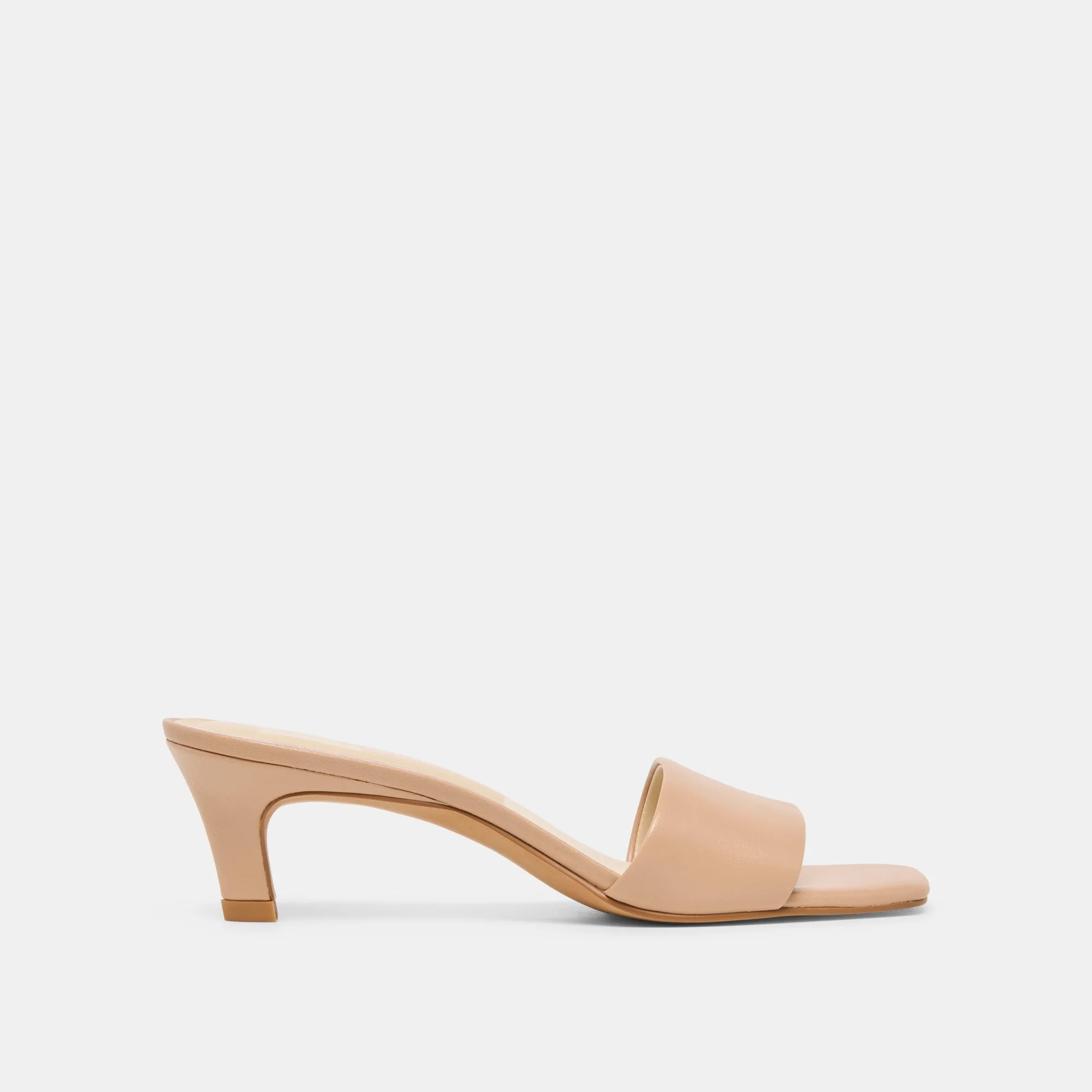 REXA HEELS LIGHT TAN LEATHER - 1