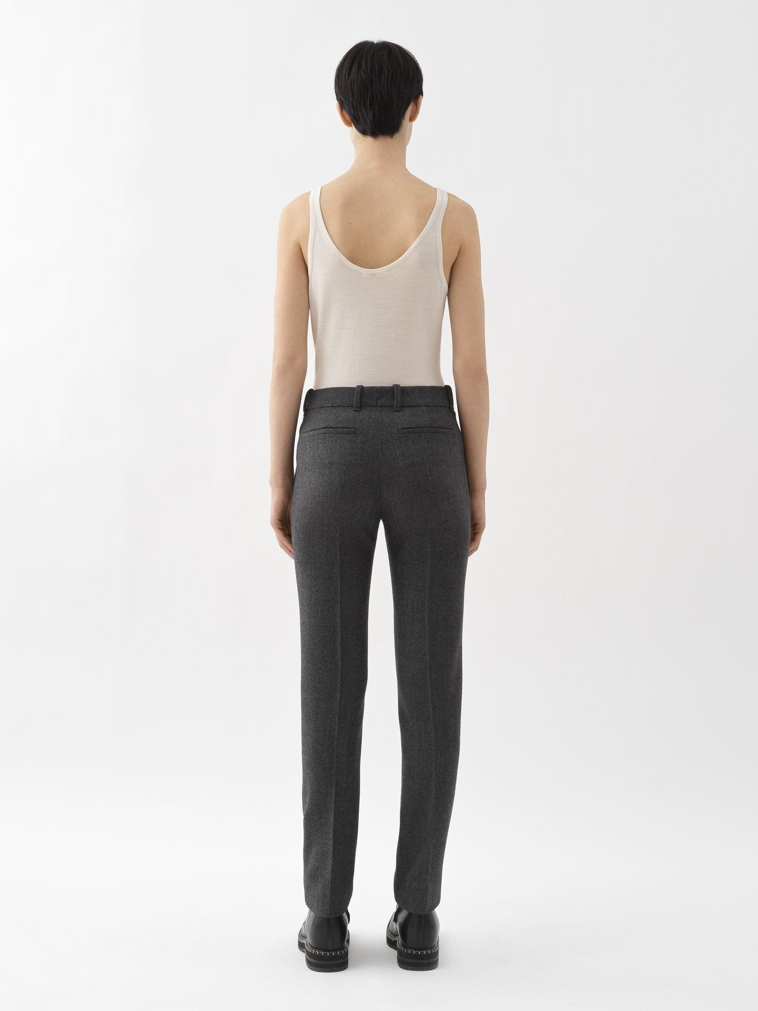 LONG CIGARETTE PANTS - 4