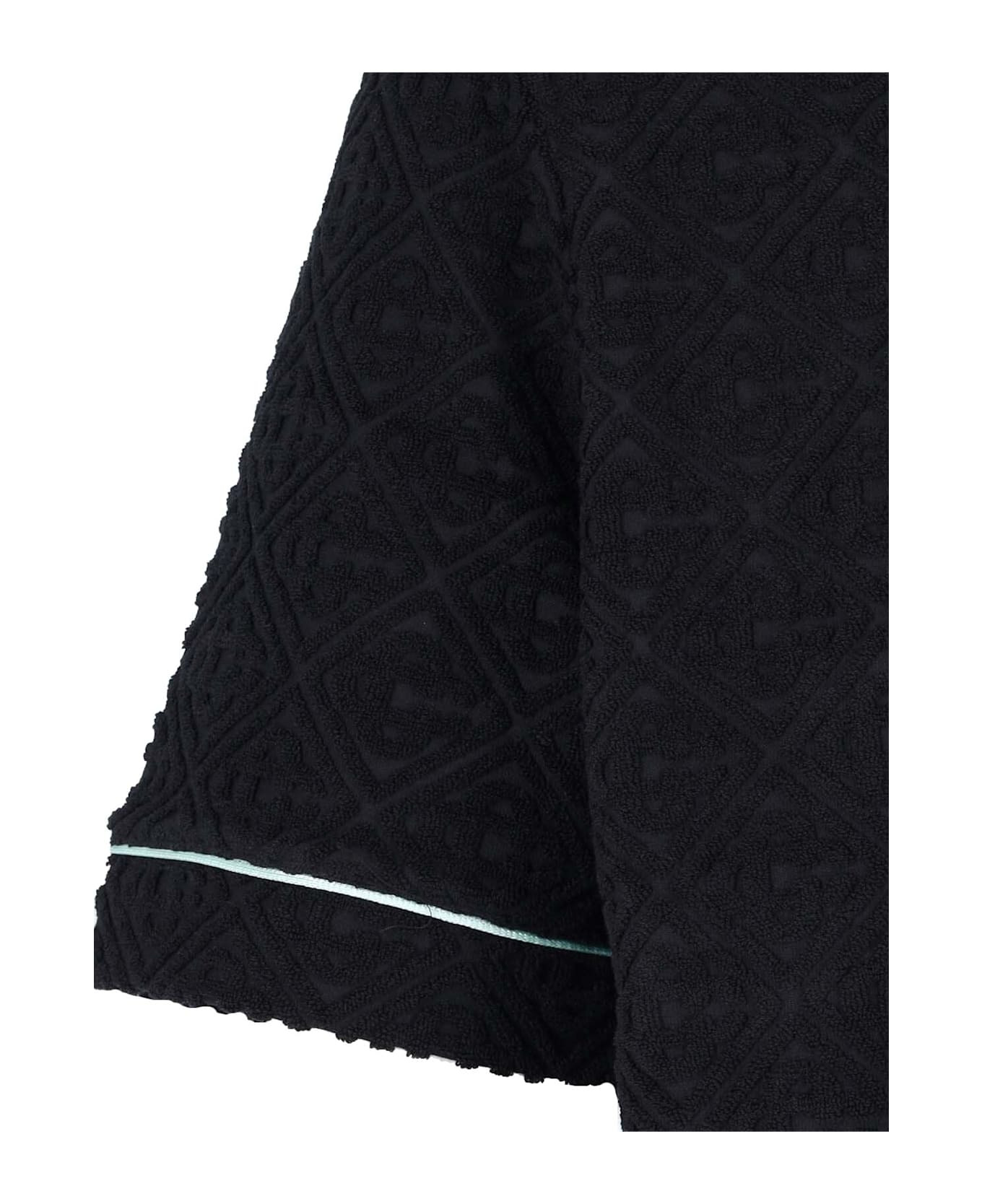 'monogram Jacquard Towelling' Shirt - 5