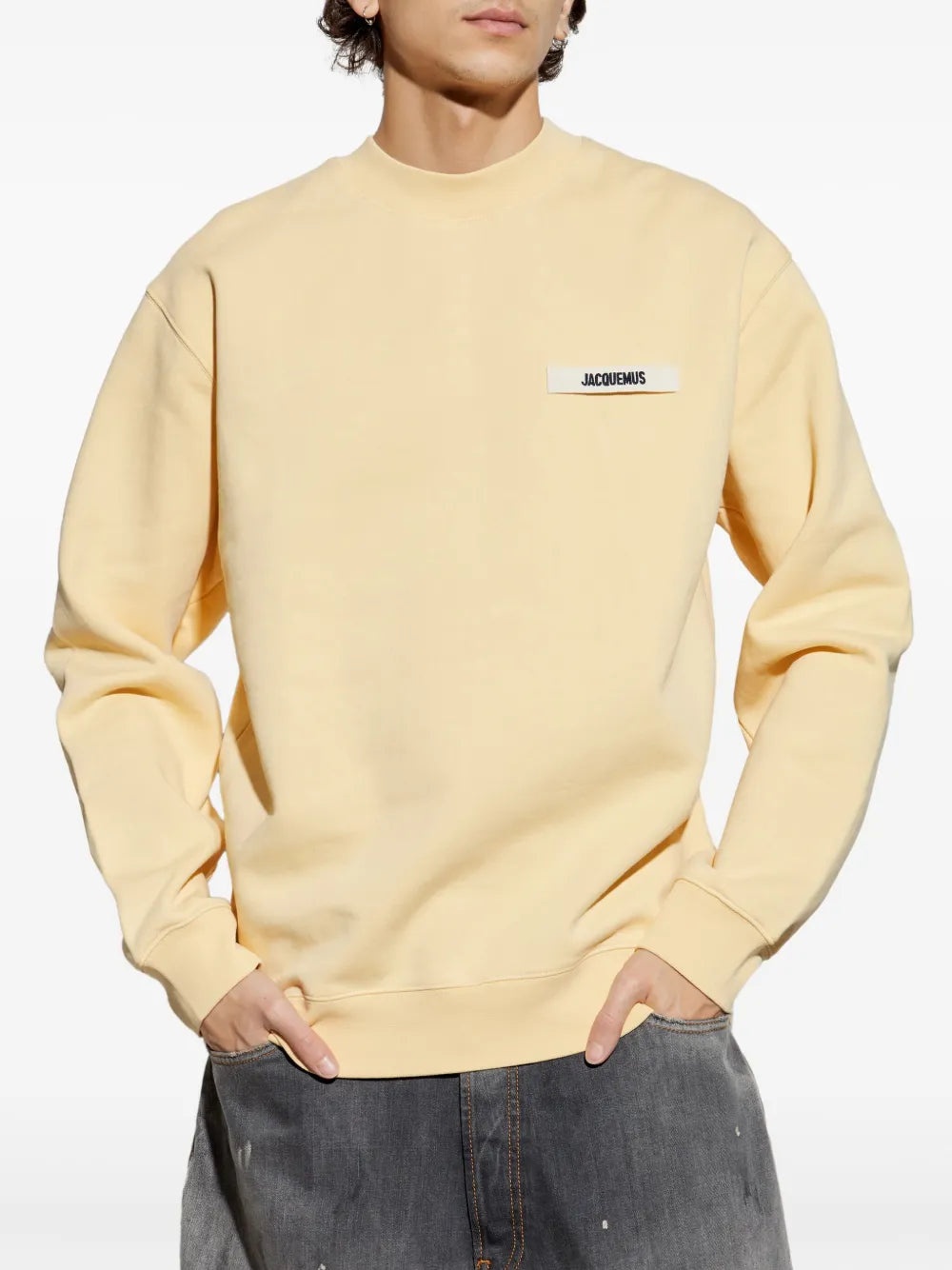 Jacquemus Men Sweatshirt With Applique - 3