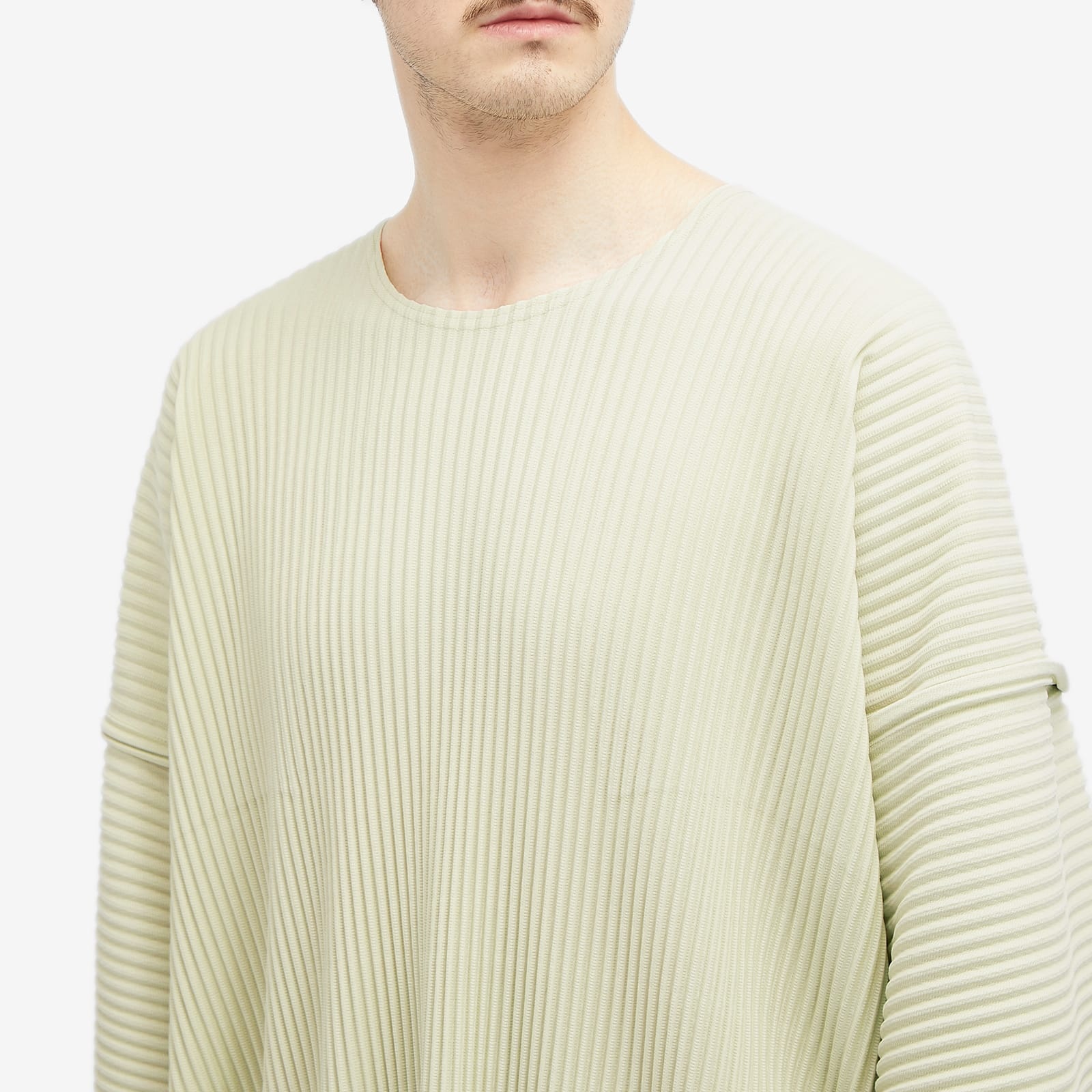 Homme Plissé Issey Miyake Pleated Long Sleeve T-Shirt - 5