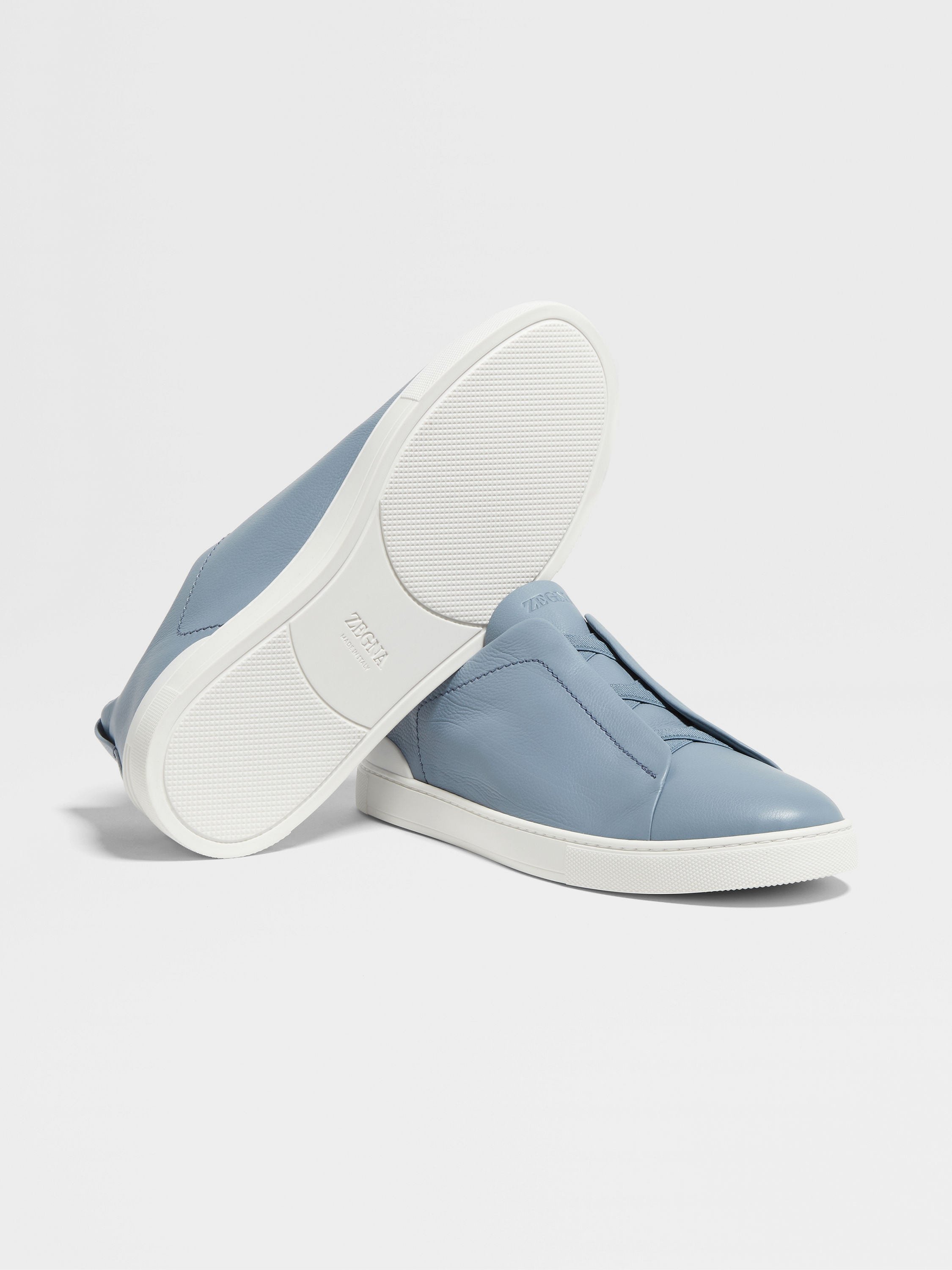 LIGHT BLUE TRIPLE STITCH™ SECONDSKIN SNEAKERS - 6