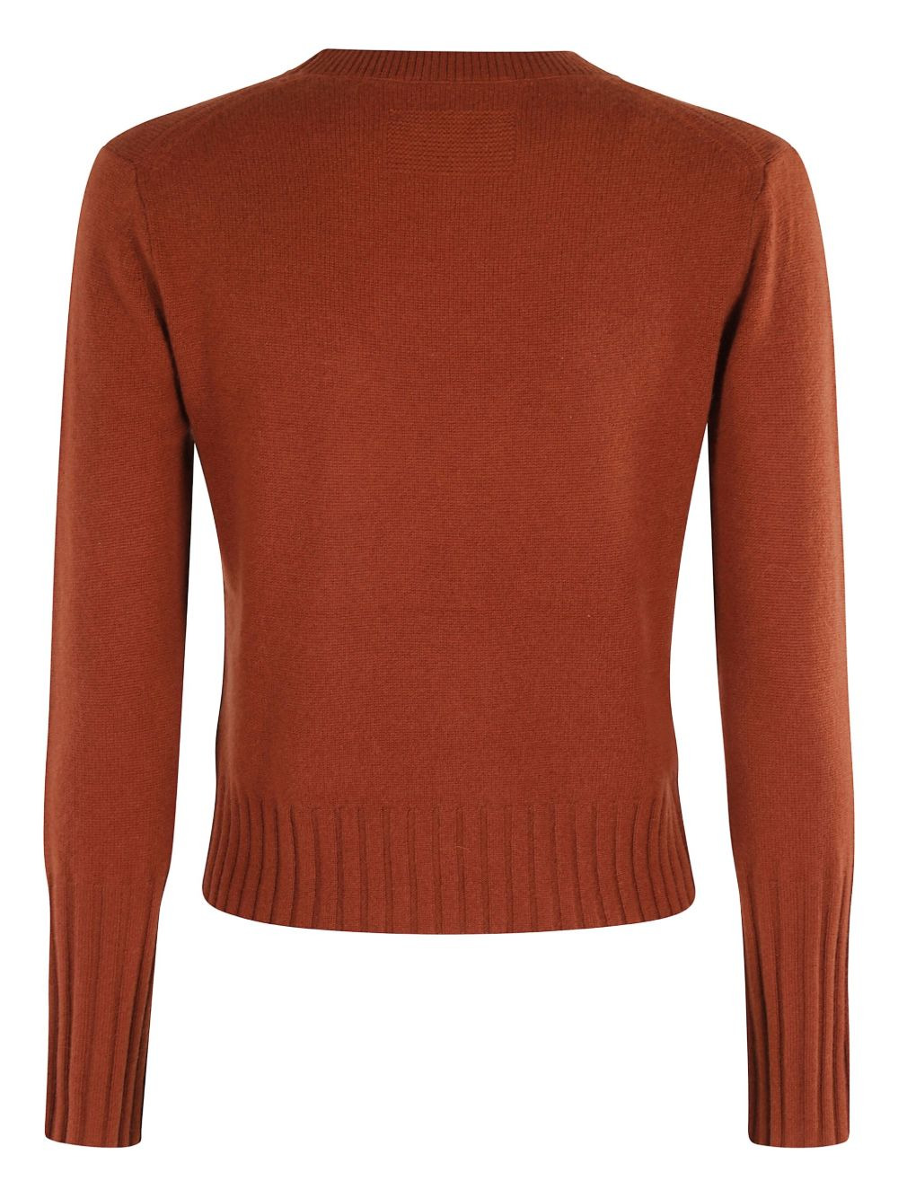 ribbed-hem cashmere sweater - 2