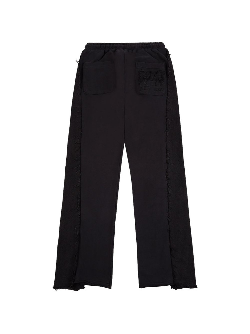 HONOR THE GIFT frayed track pants outlook